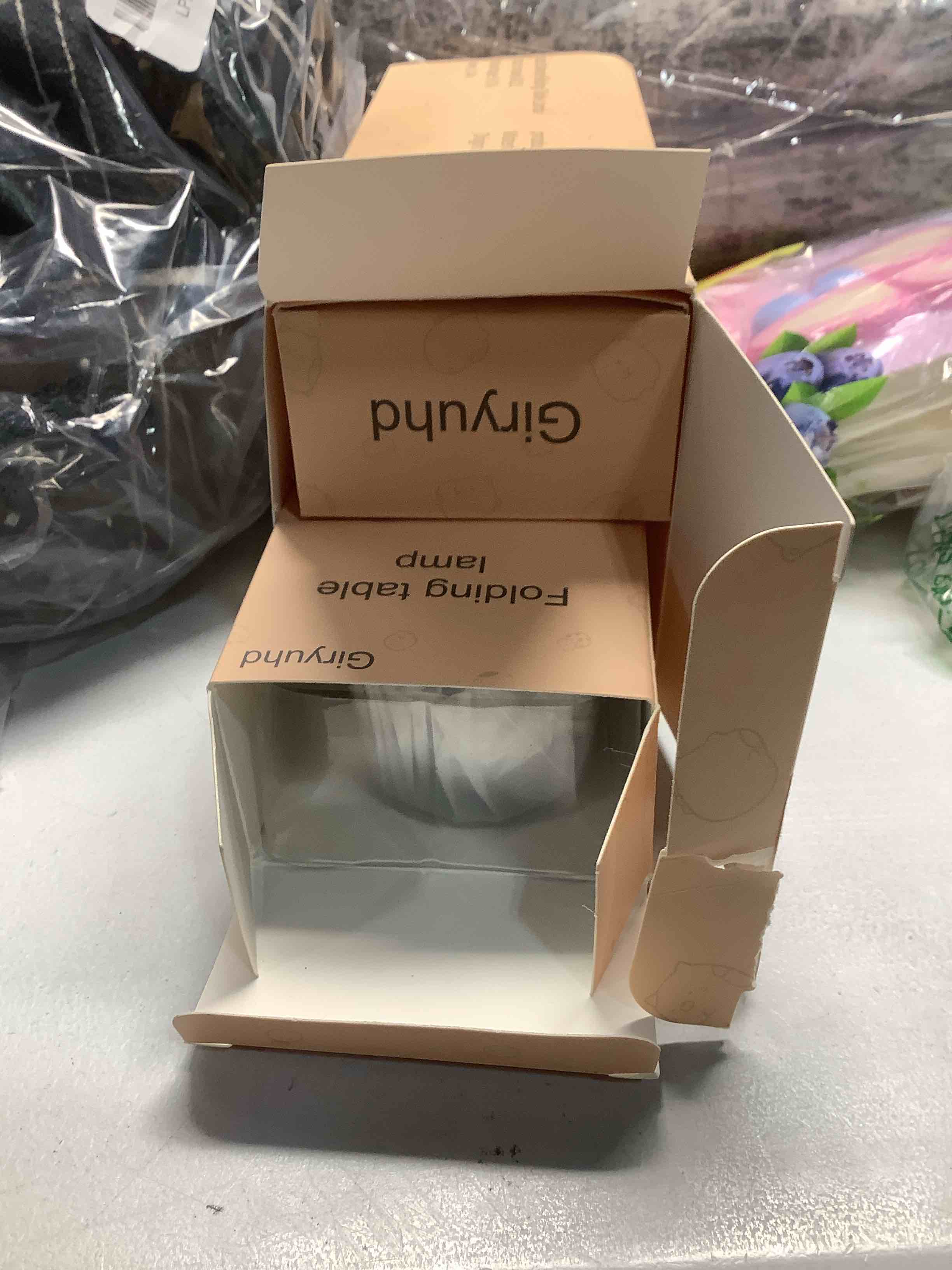 Condition photo showing Good Condition for LED Desk Lamp for Office Home & Battery Operated Lamp Rechargeable Lamp Foldable & Portable Light, LED Desk Light Strip, 3 Brightness Dimmable Small Desk Lamp Wireless Reading Lamp(2-Black) Black-2Pack