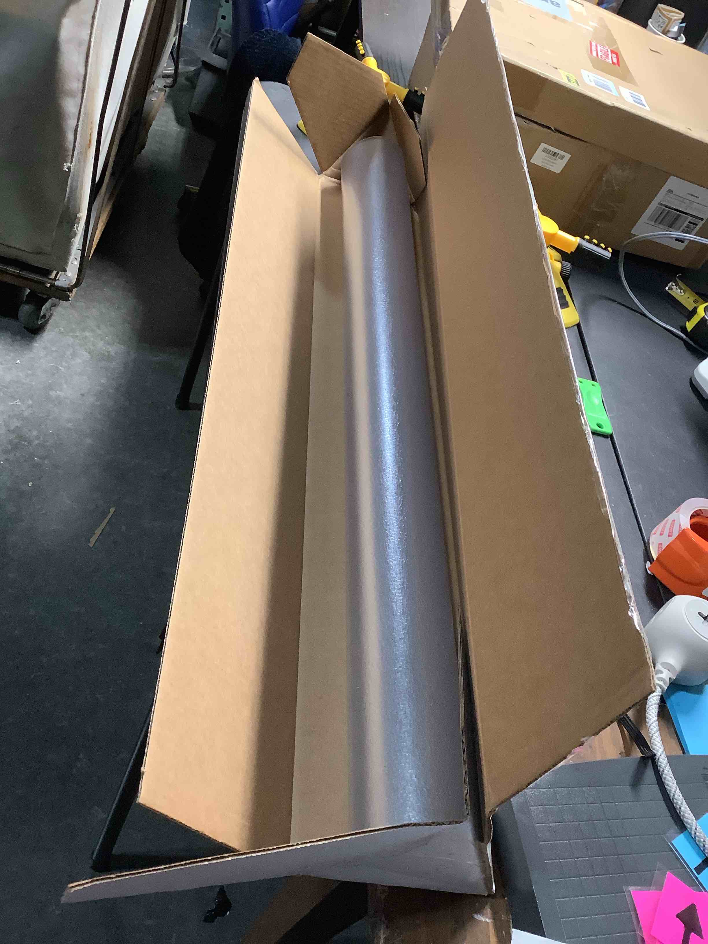 Condition photo showing New/Like New for similar product floortex® valuemat® vinyl rectangular chair mat for hard floor - 36" x 48"