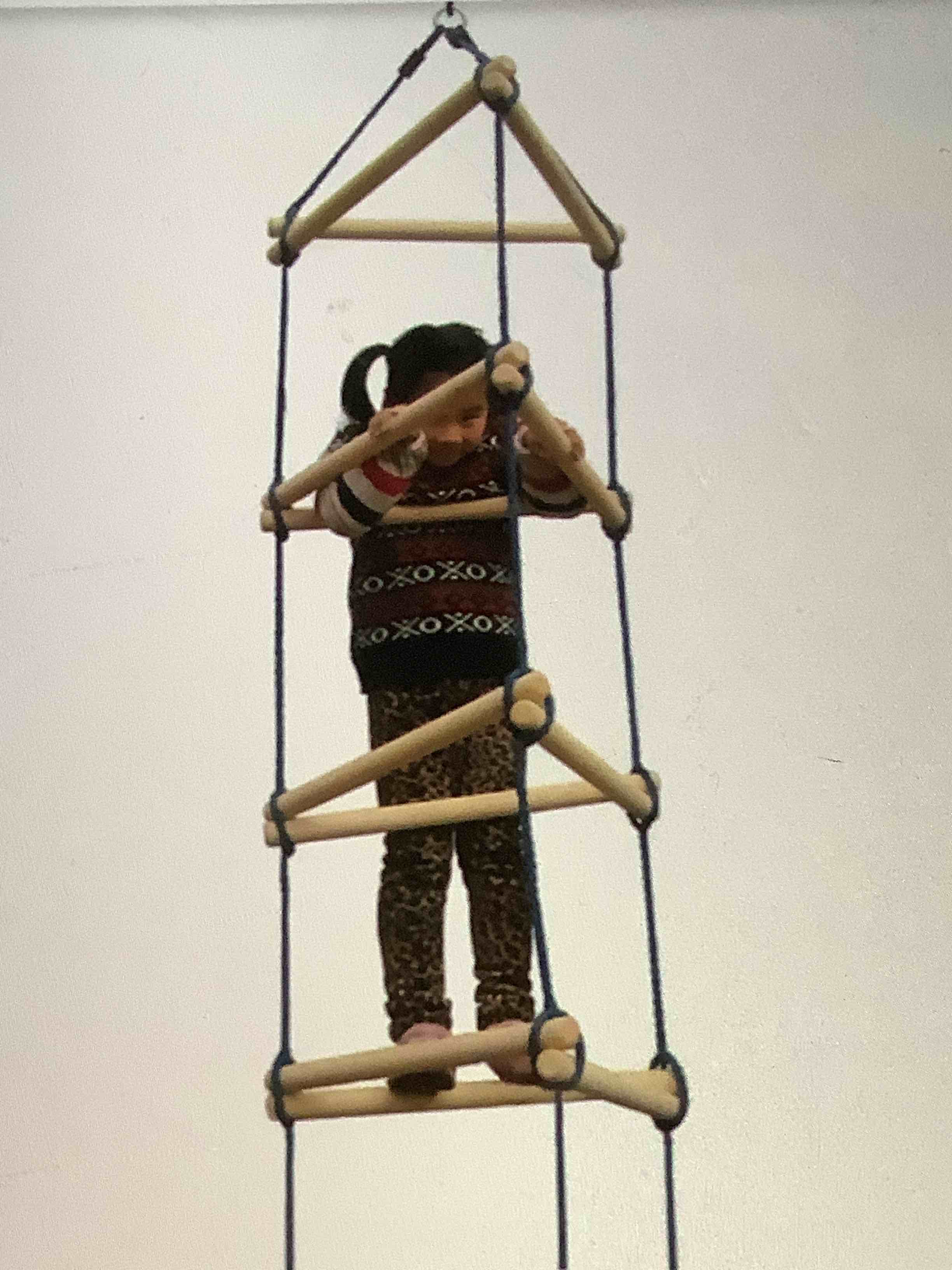 swing n slide triangle rope ladder 