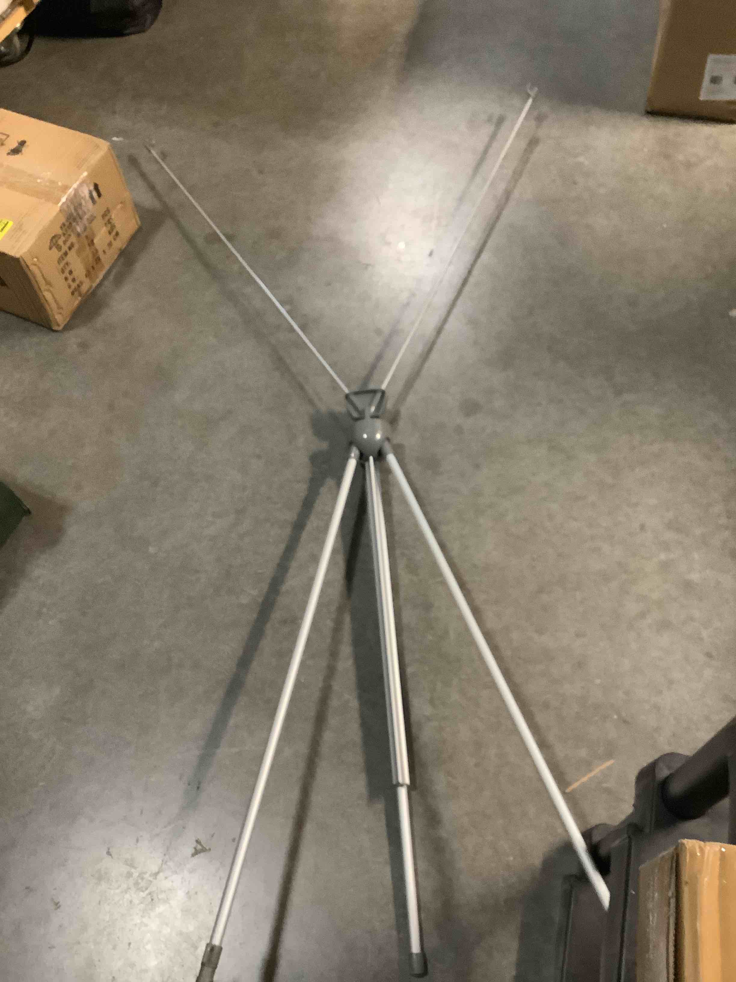 Condition photo showing Good Condition for uscnc x banner stand adjustable fit banner 23 x 63 to 32 x 78 inch, portable travel bag, bigger, more adaptable advertising, stores, tradeshow, restaurant, event, birthday & party (1 pack)