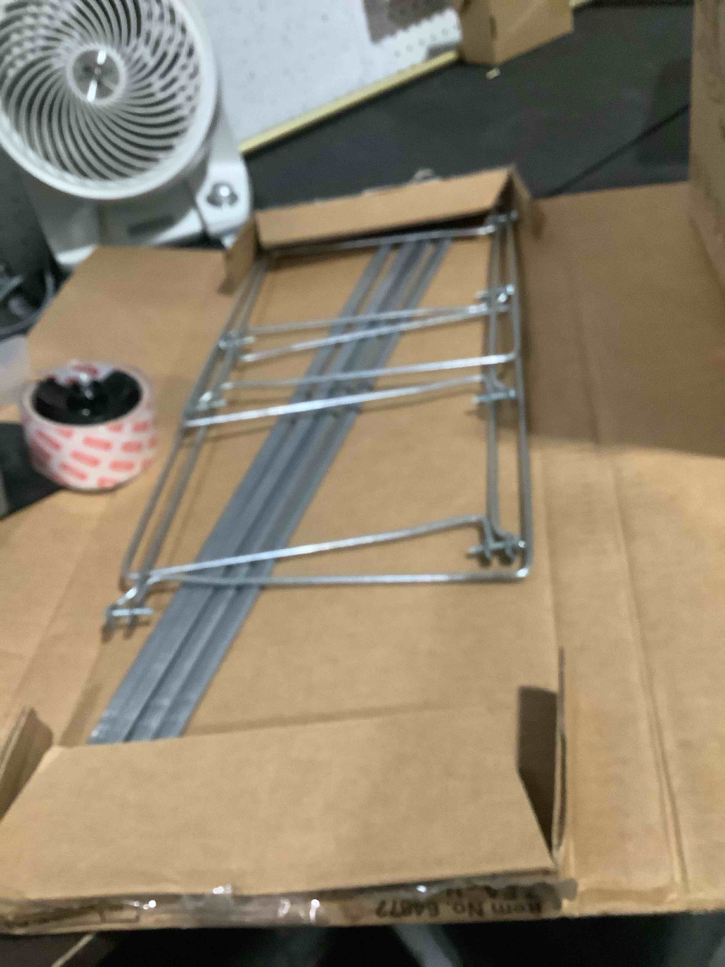 Condition photo showing Good Condition for smead steel hanging file folder frame, letter size, gray, adjustable length 23" to 27", 2 per pack (64872)