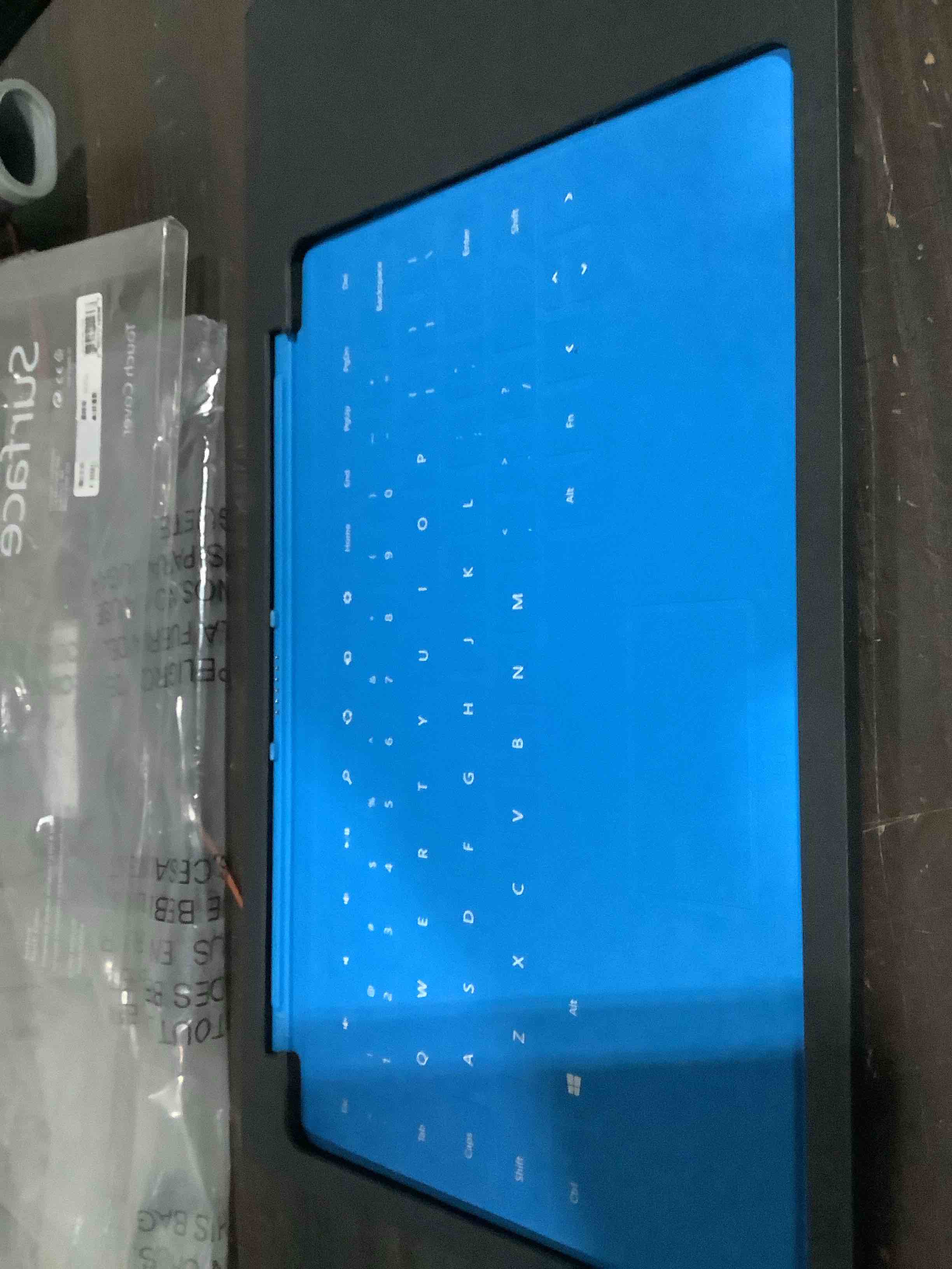 Condition photo showing Good Condition for blue touch cover for microsoft surface