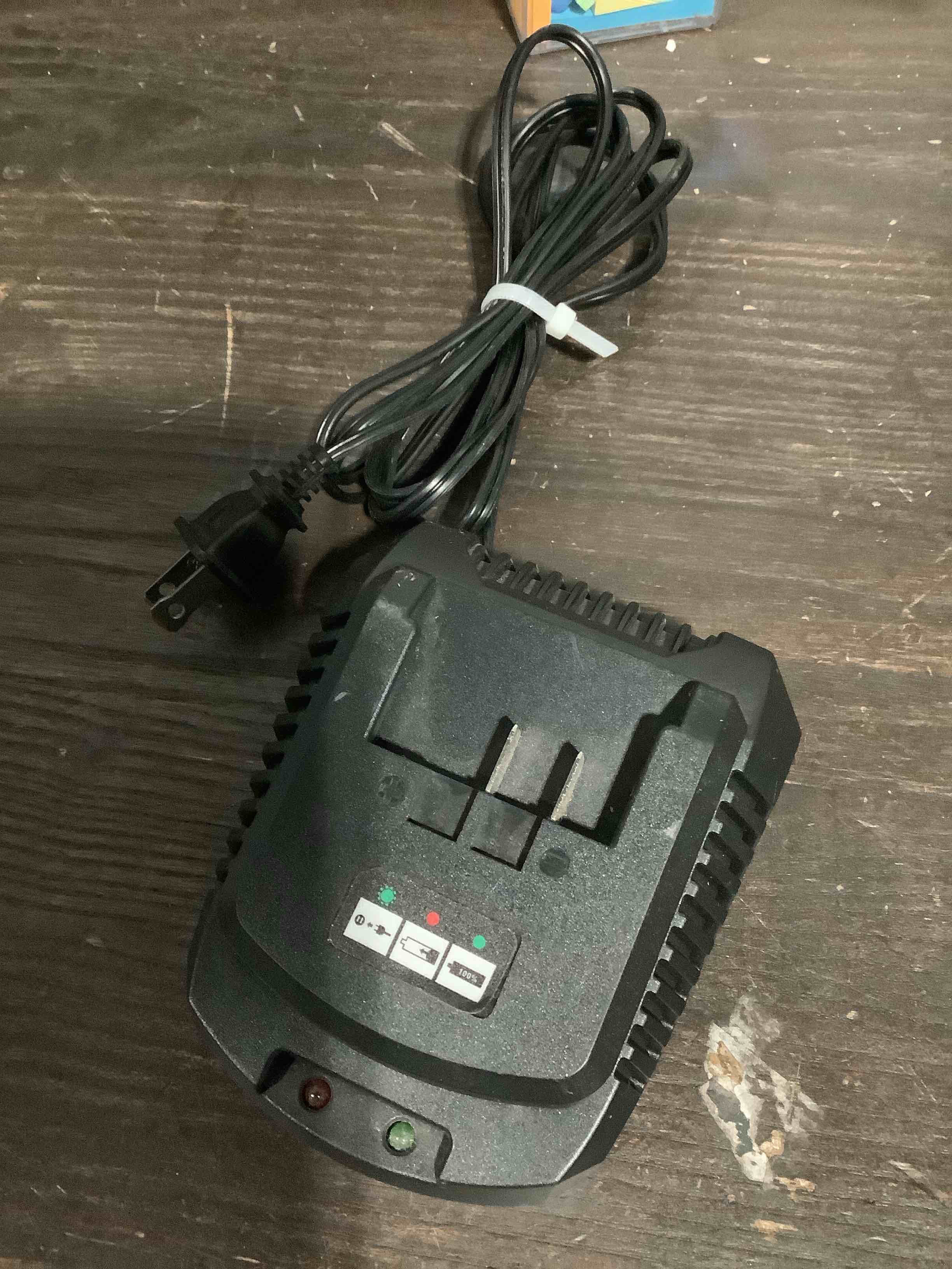 Condition photo showing As Is for 20v/21v battery charger only for brand of leisch life