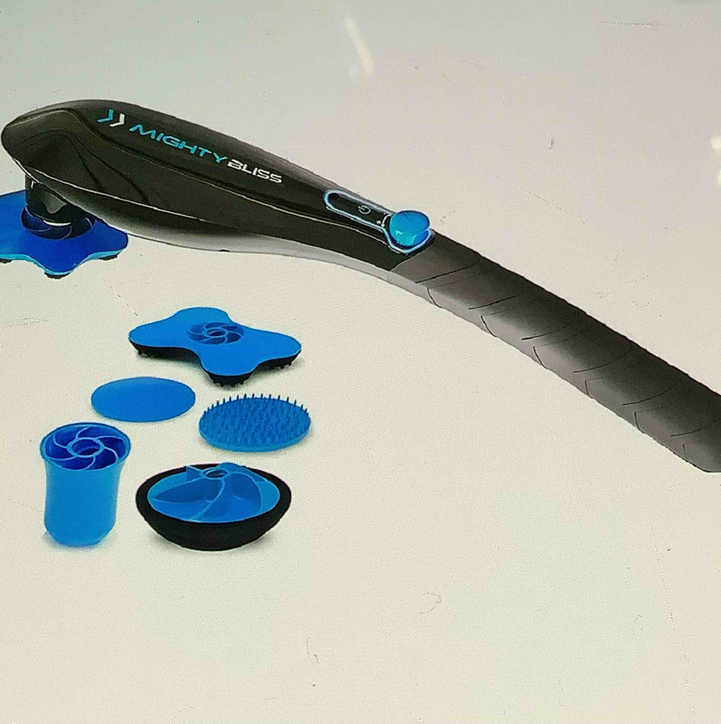 Condition photo showing Good Condition for mighty bliss cordless deep tissue back and body massage