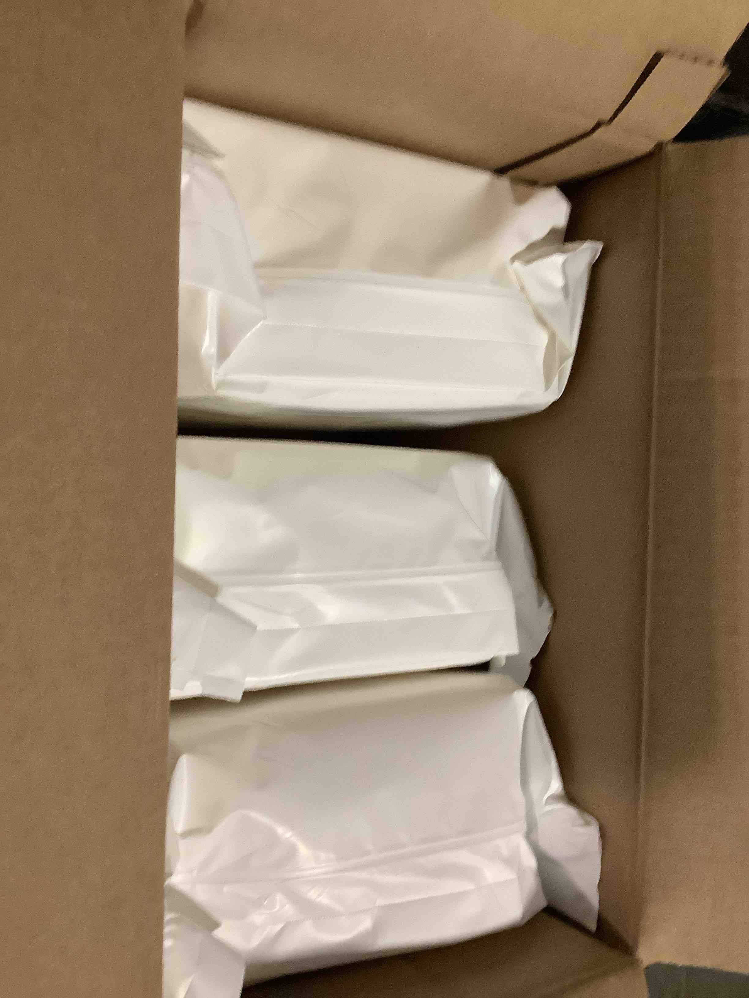 Condition photo showing New/Like New for huggies natural care sensitive baby wipes, unscented, hypoallergenic, 99% purified water, 3 refill packs (528 wipes total) unscented 176 count (pack of 3)