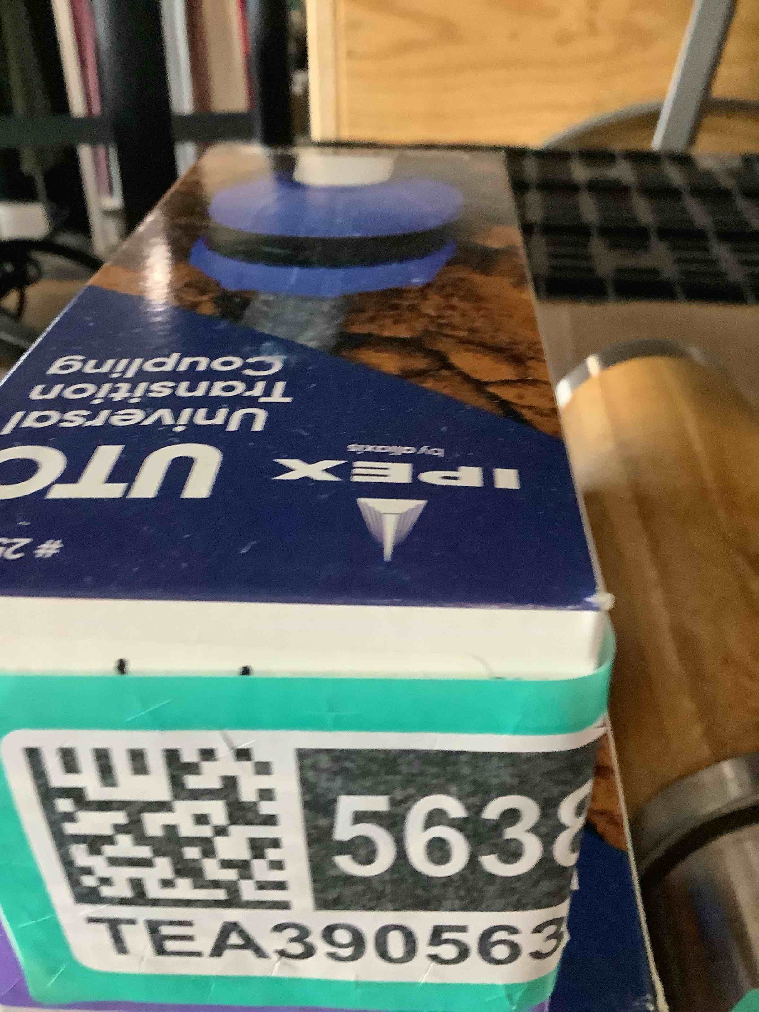 Condition photo showing New/Like New for ipex universal transition coupling #255401