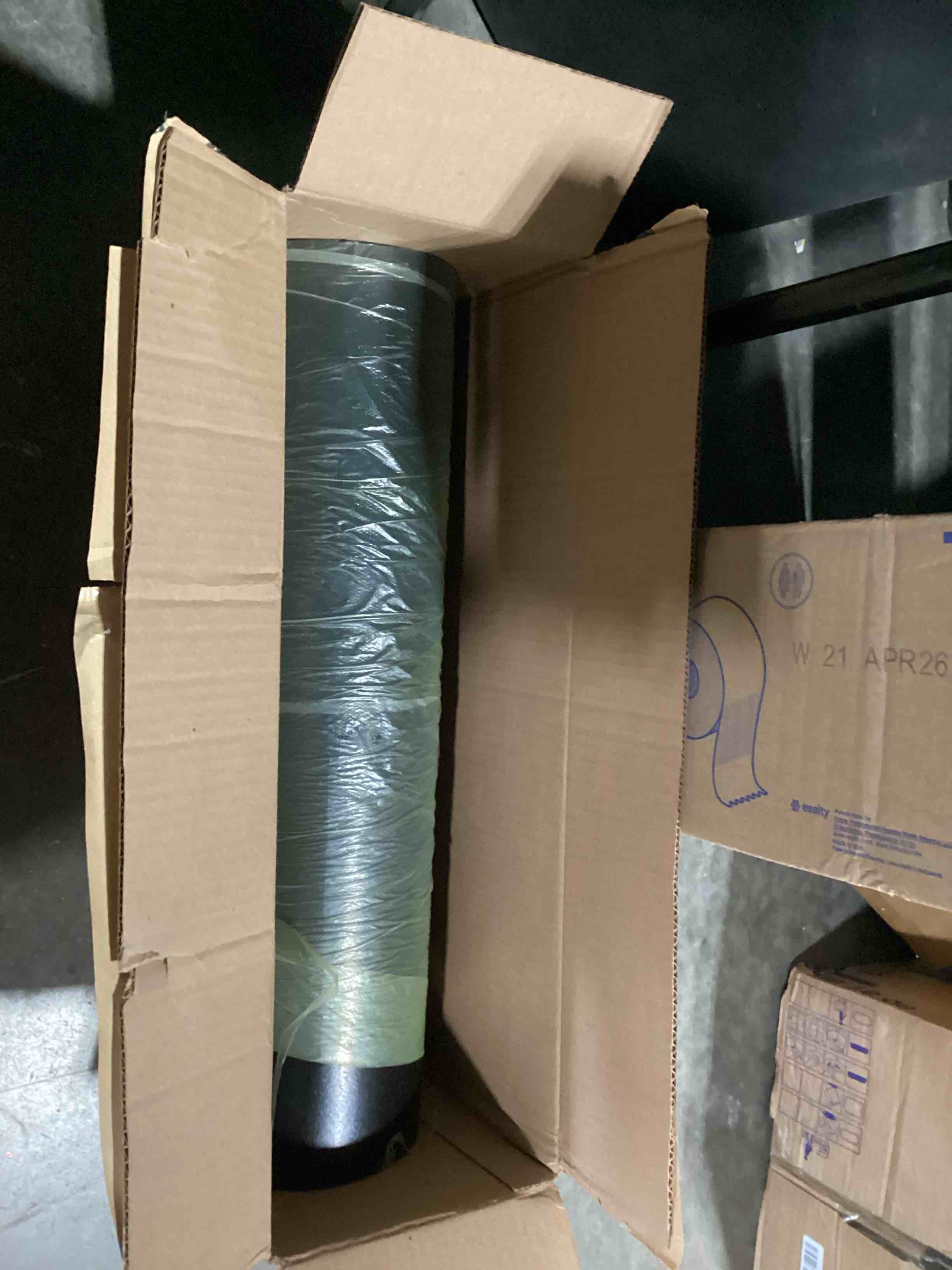 Condition photo showing Good Condition for nitrile commercial grade rubber sheet, black, 60a, 0.125" x 24" x 36" 24 x 36 x 0.125 in.