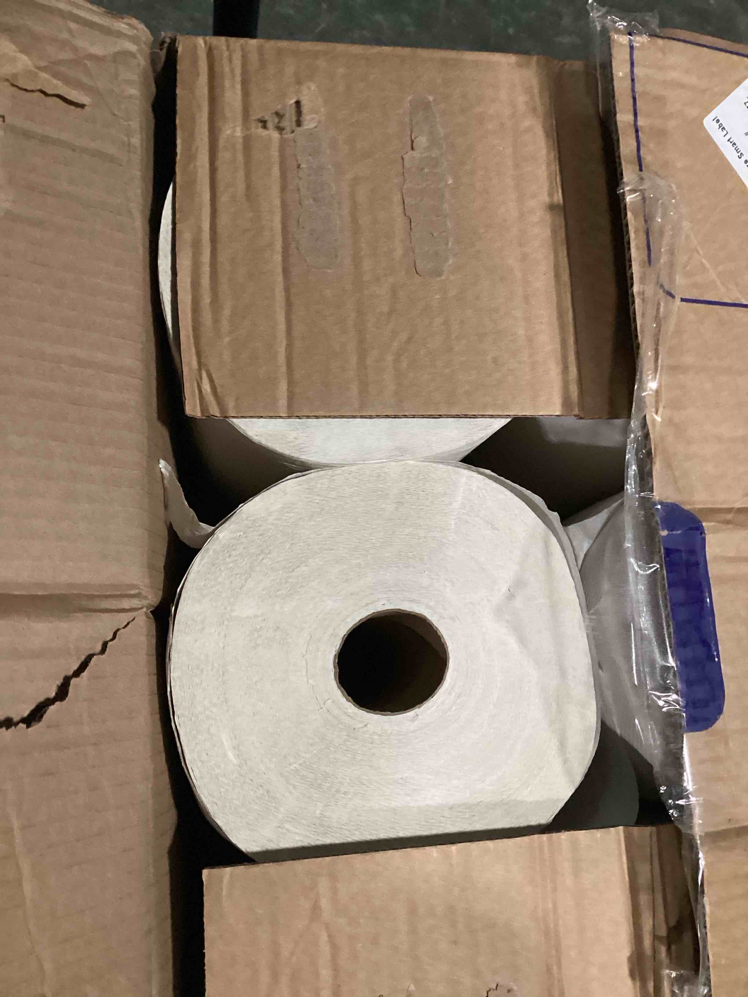 Condition photo showing Good Condition for tork hand towel roll white h80, universal, 100% recycled fiber, 6 rolls x 630 ft, 8031600 630 foot (pack of 6) white