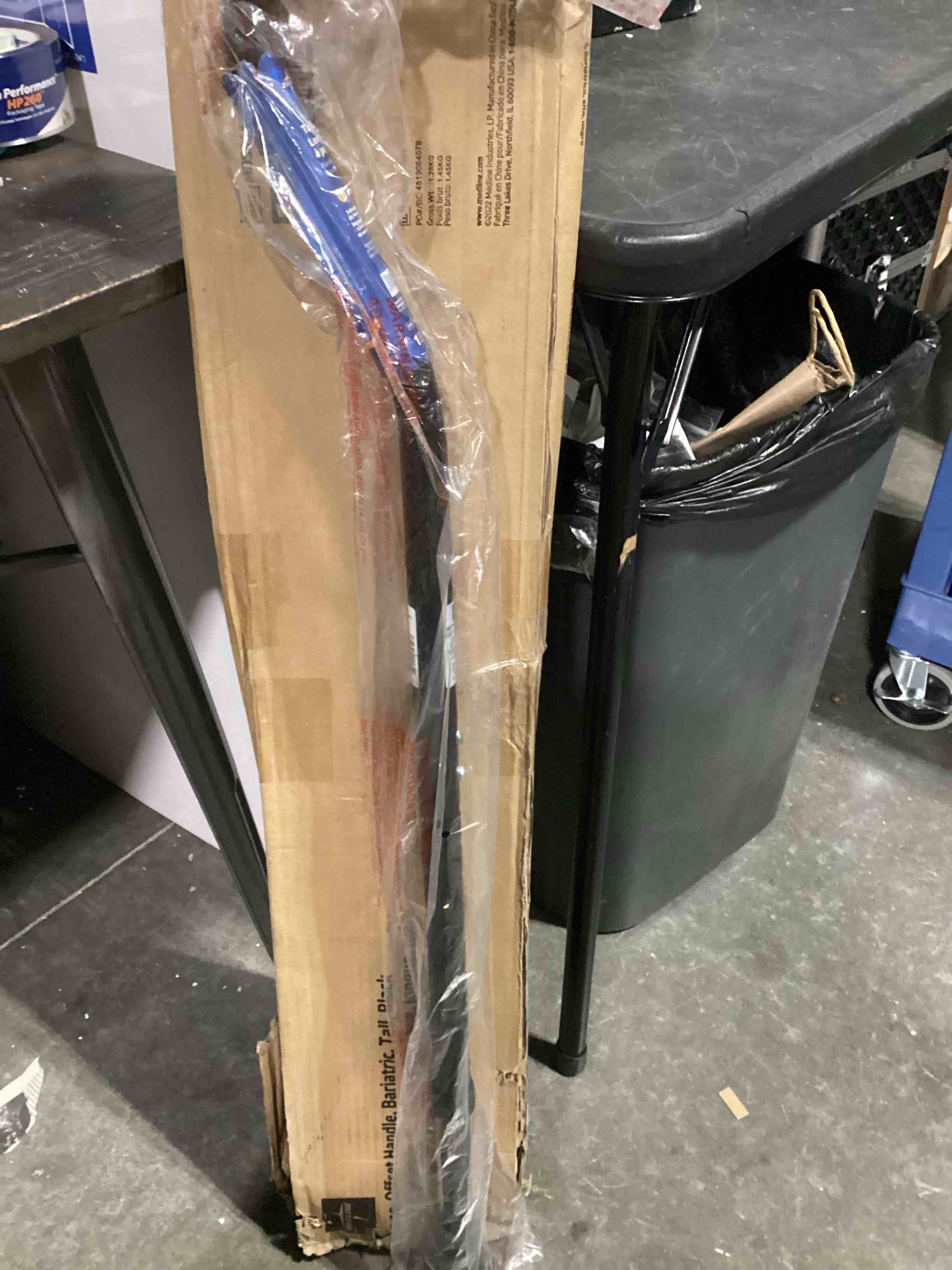 Condition photo showing Good Condition for medline tall steel bariatric heavy duty offset handle cane, adjusts 37–48", 500 lbs. capacity, for men & women with foot & leg injuries, walking cane & stick for adults and elderly, black