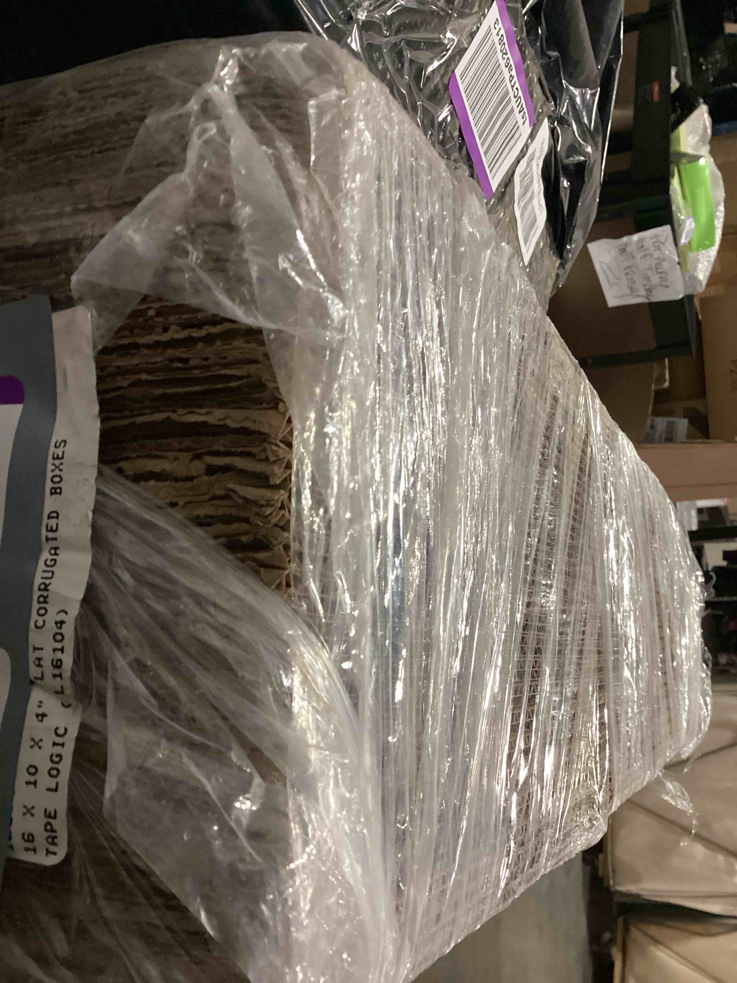 Condition photo showing Good Condition for tape logic 16 x 10 x 4 corrugated cardboard boxes, flat 16"l x 10"w x 4"h, pack of 25 | shipping, packaging, moving, storage box for home or business, strong wholesale bulk boxes 16" x 10" x 4"