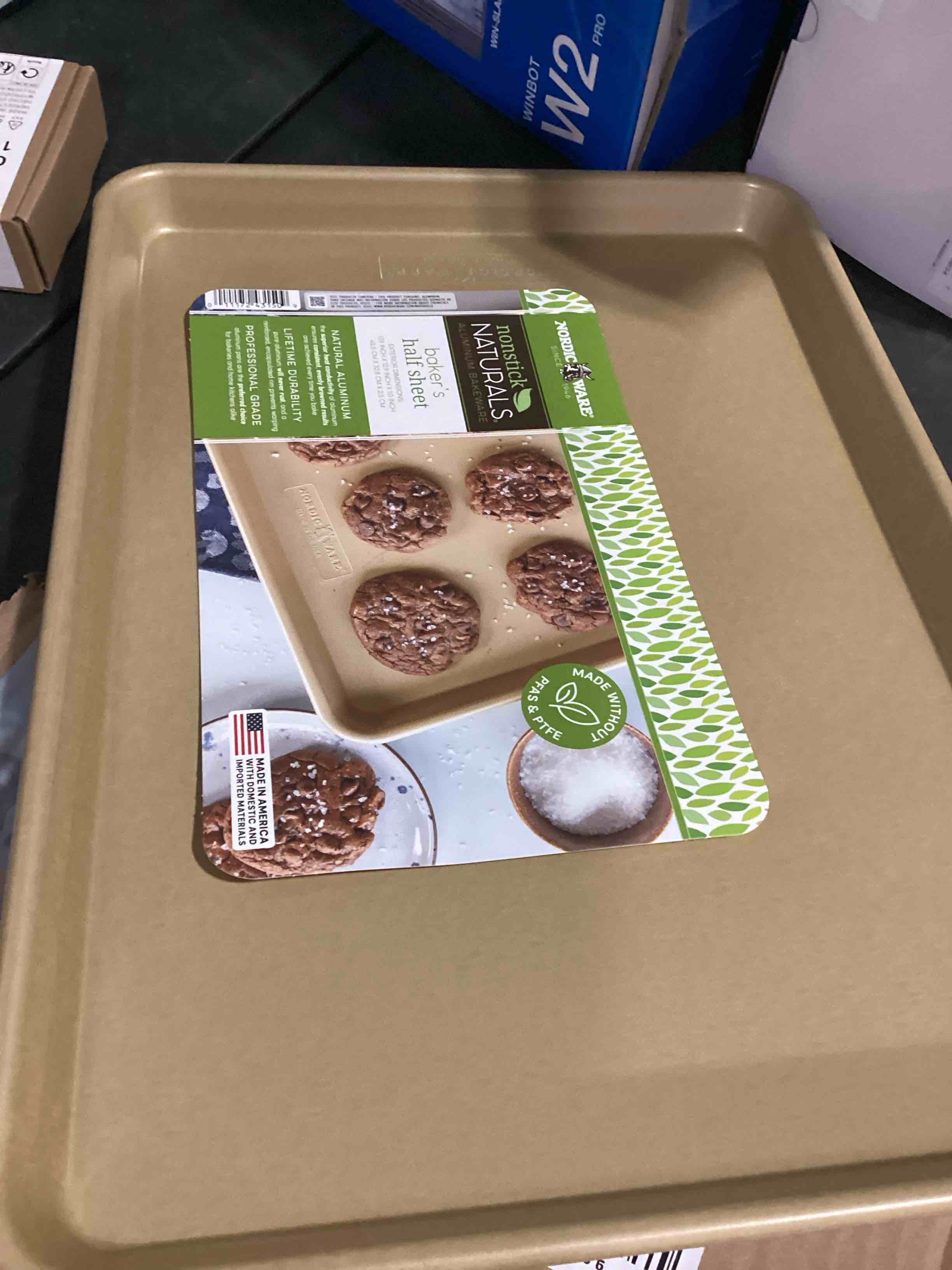 Condition photo showing Good Condition for nordic ware naturals® nonstick baker s half sheet