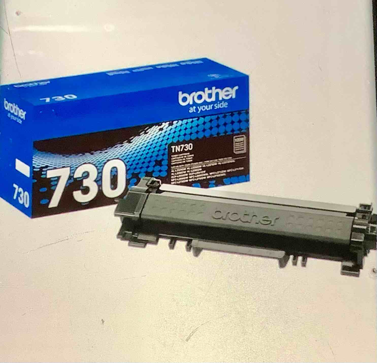 brother, tn730 black toner cartridge