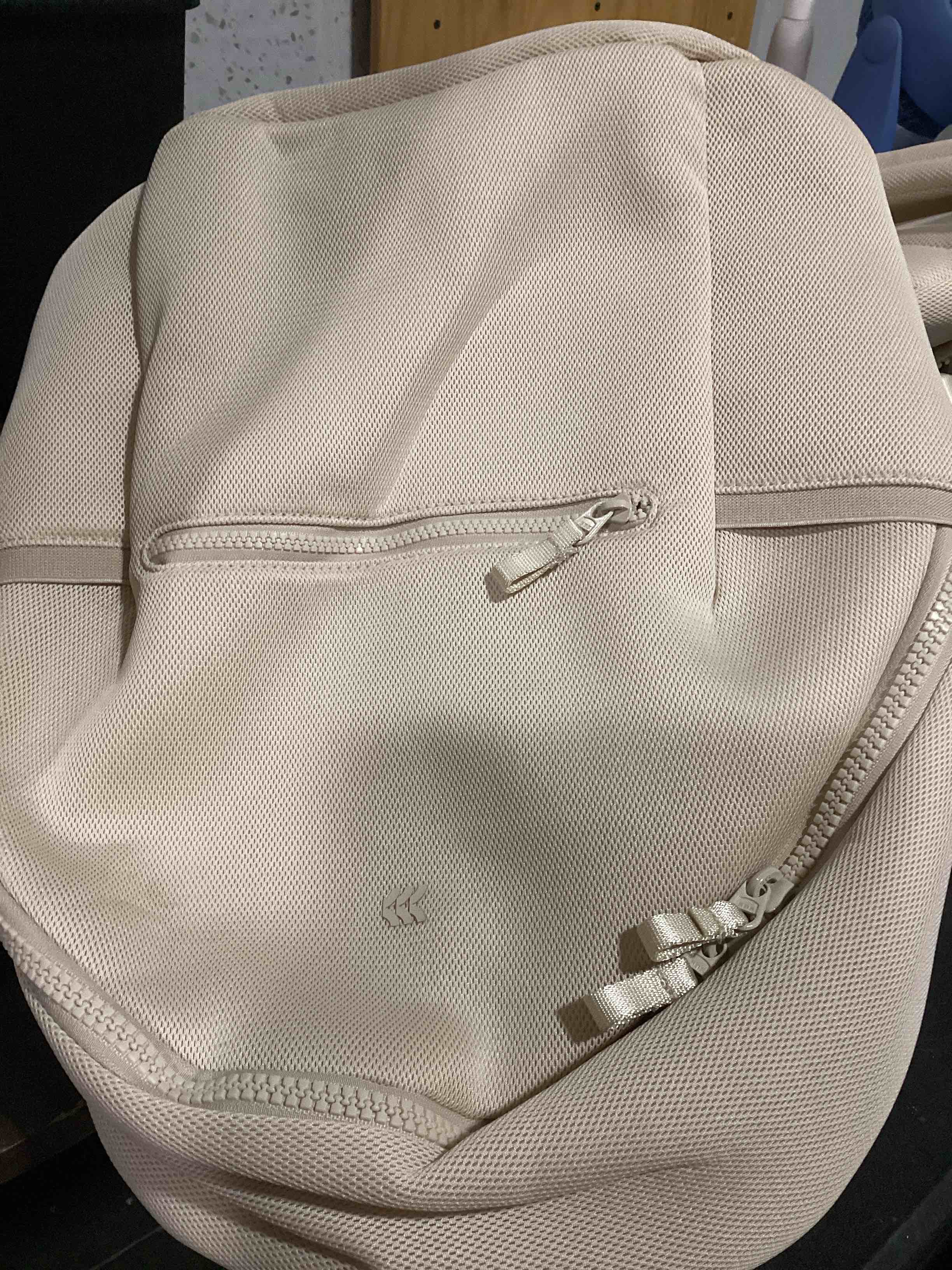 Condition photo showing Good Condition for air mesh backpack - all in motion™ cream