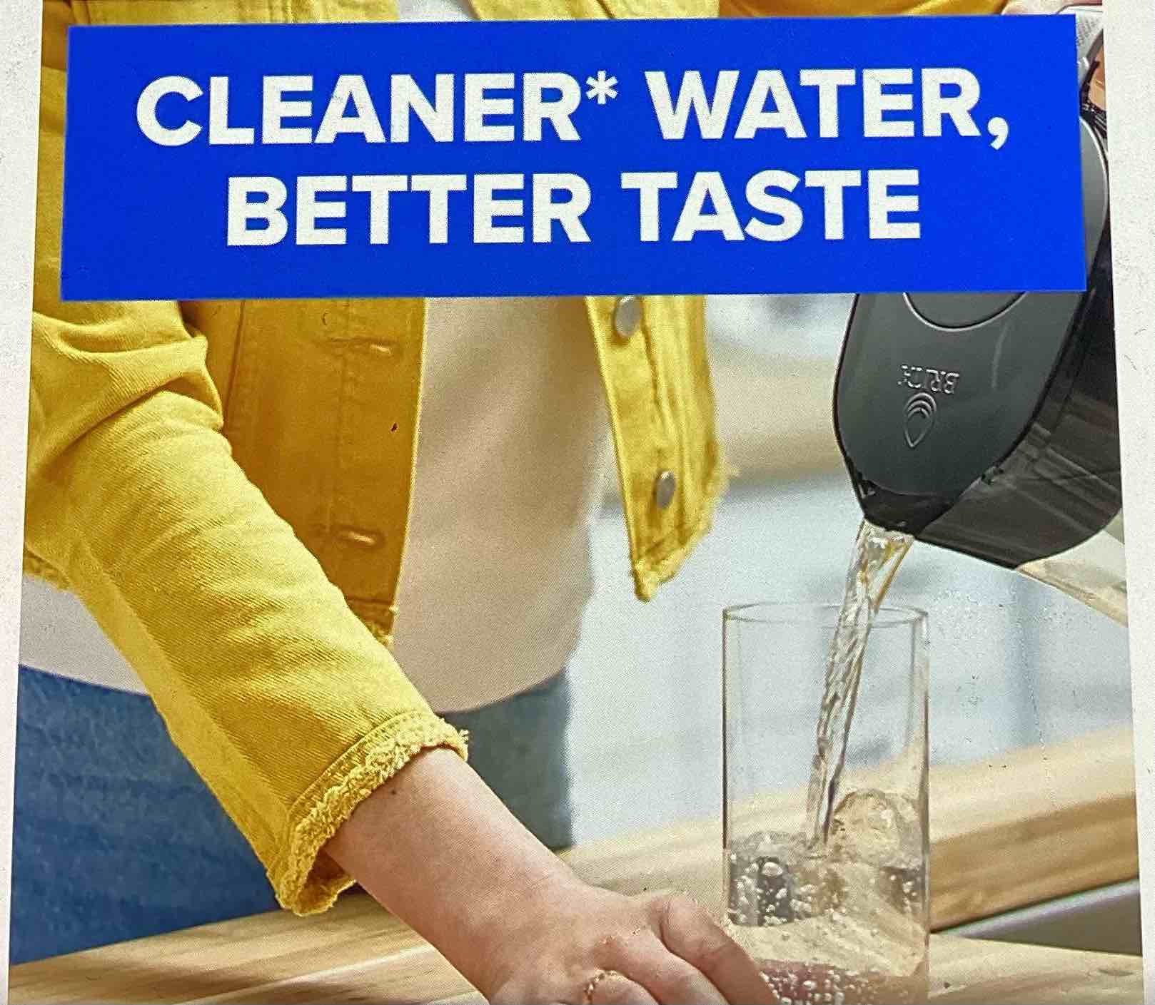 Condition photo showing Good Condition for brita metro small 6-cup water filter pitcher with britaplus filter, wqa nsf/ansi certified, reduces 2x contaminants vs. standard, reduces chlorine, zinc, copper, mercury & more, clear