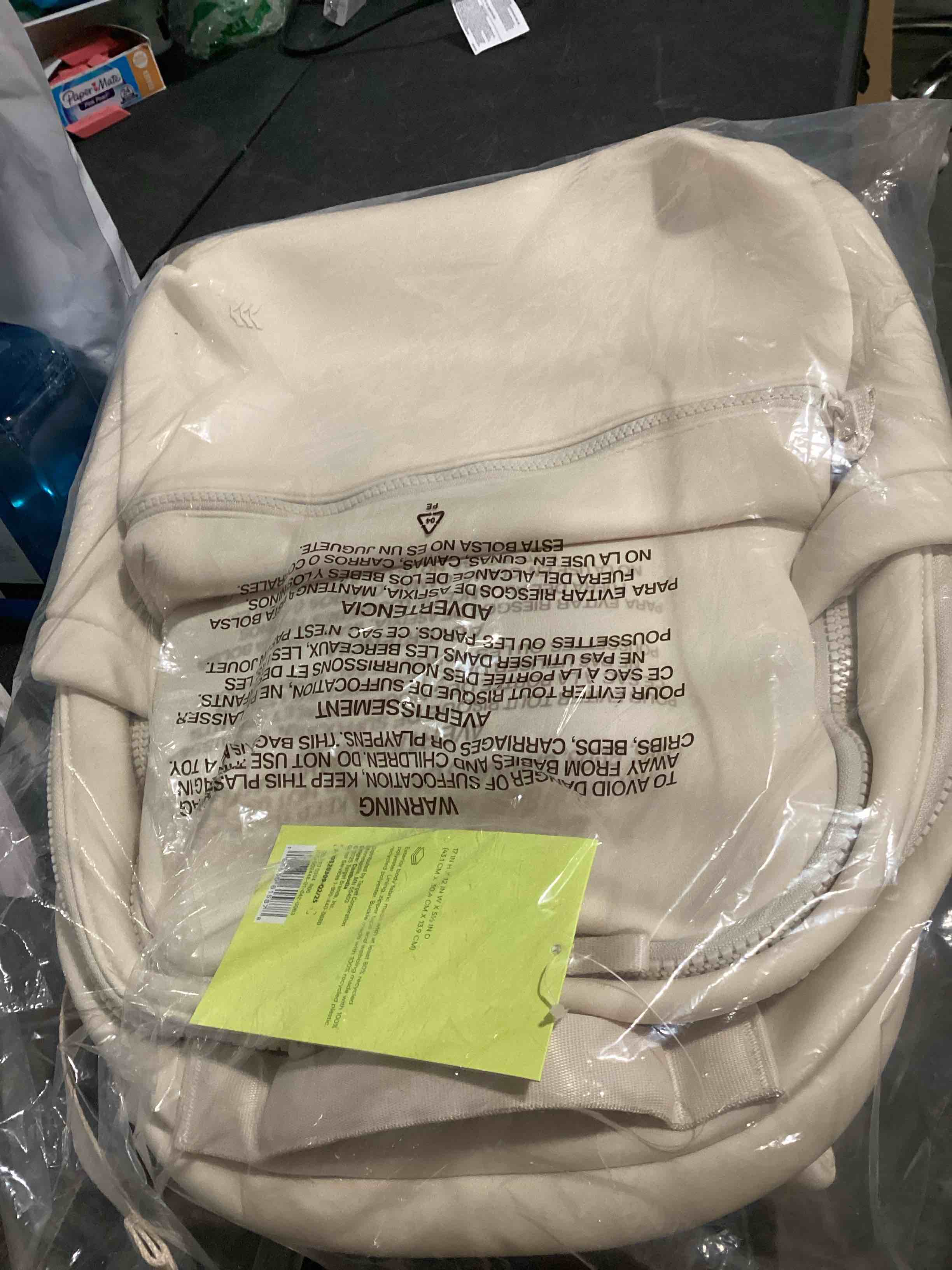 Condition photo showing Good Condition for 14l faux neoprene backpack - all in motion™ cream