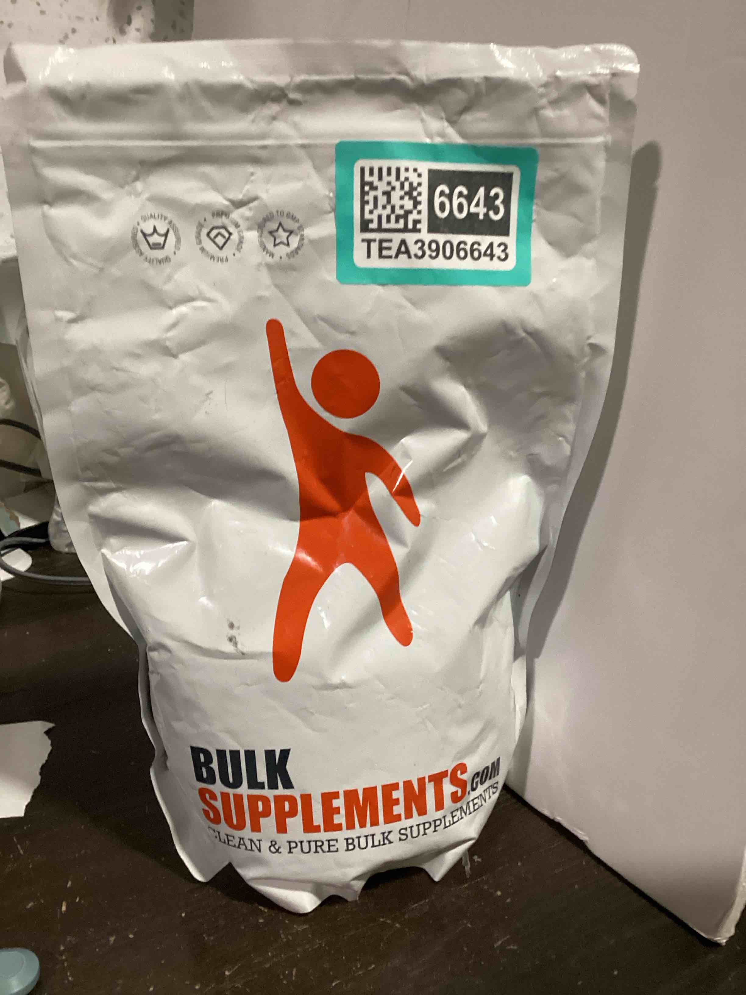 Condition photo showing Good Condition for bulksupplements.com l – theronine powder 35.5 0z l – theronine supplement 500 mg amino supplement for skin and joints gluten-free