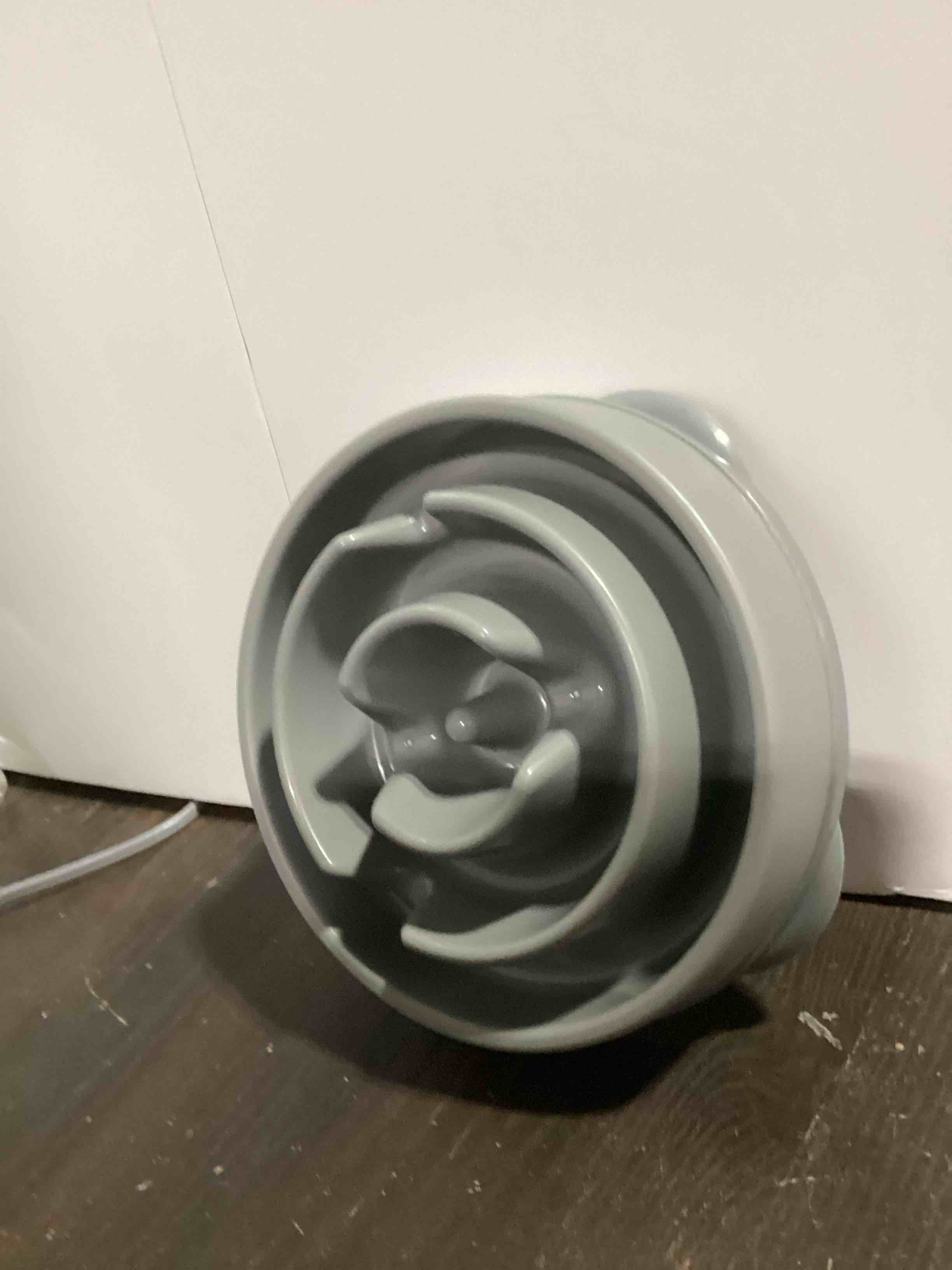 Condition photo showing Good Condition for outward hound fun feeder slo bowl – medium 2?cup capacity, slow feeding, small to medium dogs & cats, non-slip, gray, drop pattern