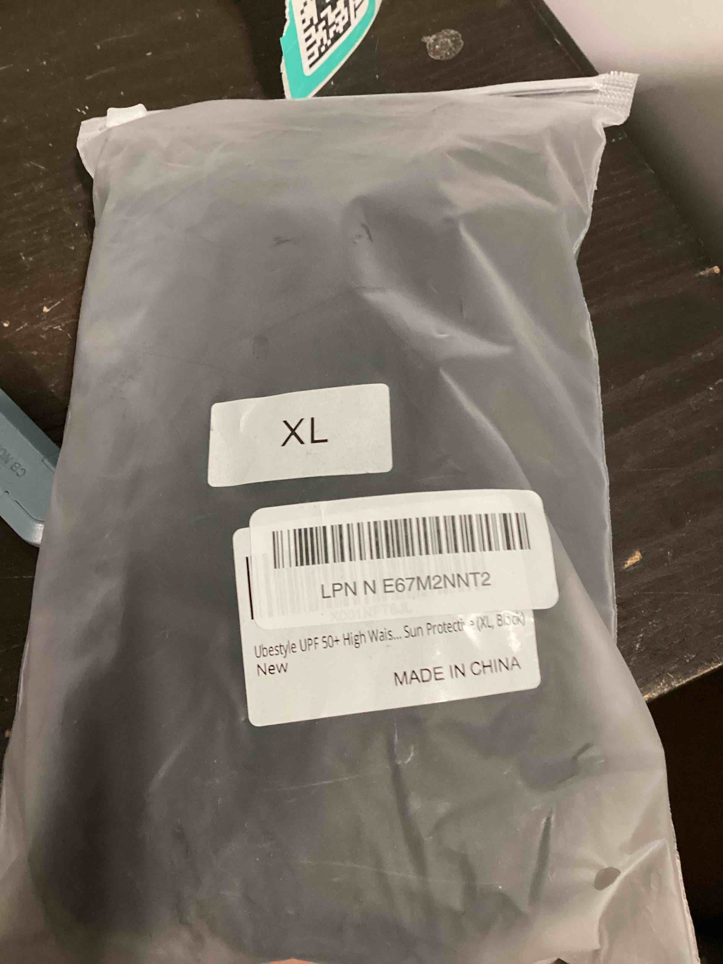 Condition photo showing Good Condition for ubestyle upf 50+ high waist women's leggings swimming tights sun protective