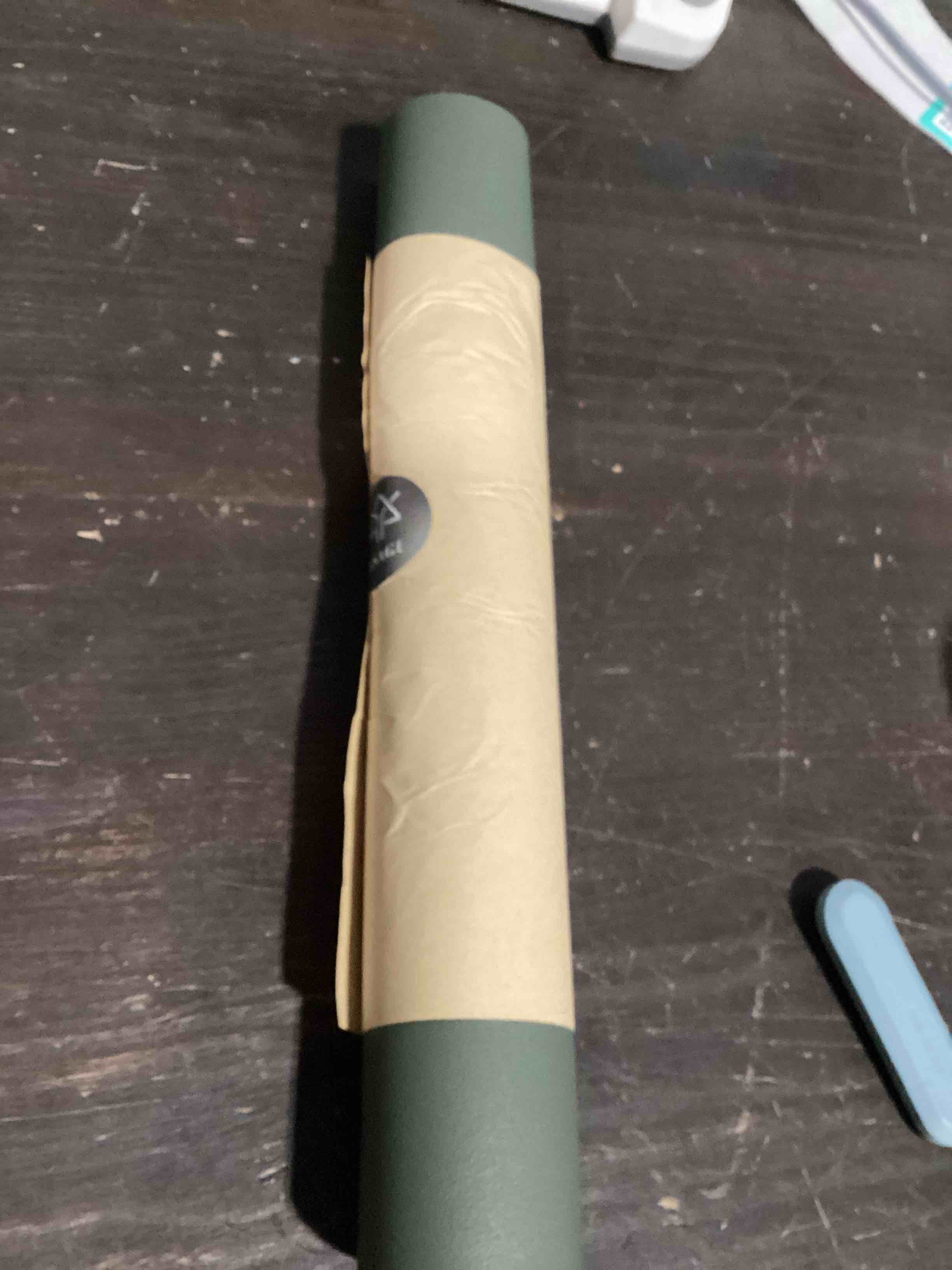 Condition photo showing Good Condition for ysagi leather desk protector, office mat, large mouse mat, non-slip pu leather blotter, laptop desk pad, waterproof writing pad for office and home (dark green, 35.4" x 17") dark green 35.4" x 17"