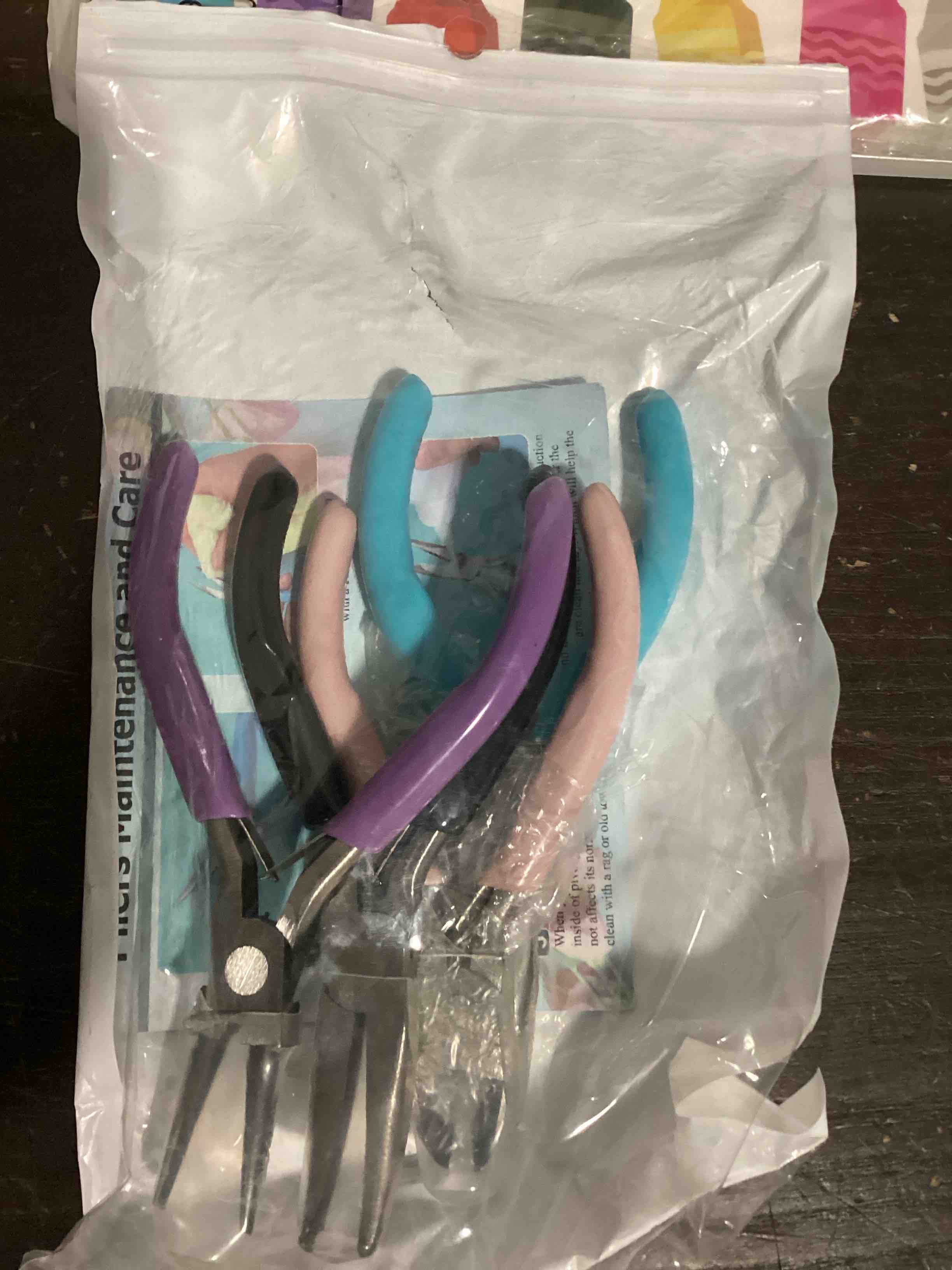 Condition photo showing Good Condition for anezus 4pcs jewelry pliers tool set includes needle nose pliers, round nose pliers, wire cutters and bent nose pliers for jewelry beading repair making supplies