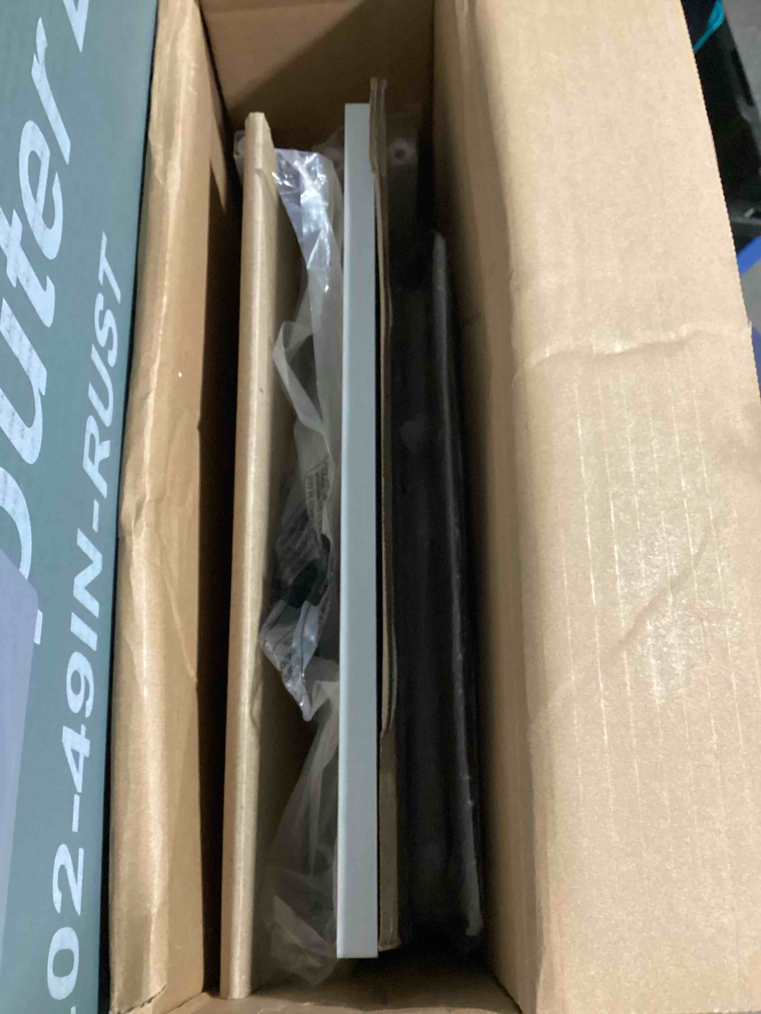 Condition photo showing Good Condition for amazon basics - metal bed frame, non-foldable platform bed, easy assembly, full, 54w x 75l in, black full 14 inch ( non - foldable)
