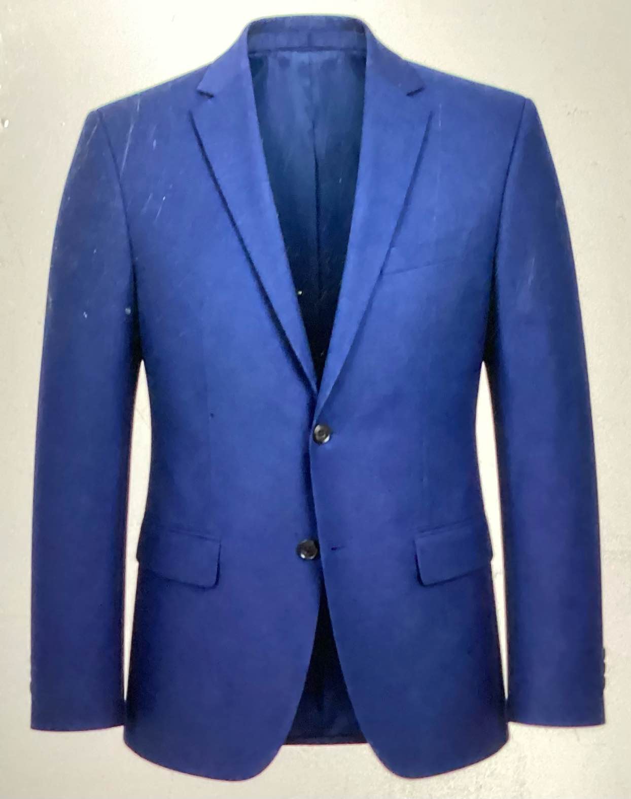 j ferrar ultra comfort slim fit men’s suit jacket blazer slate blue 42s