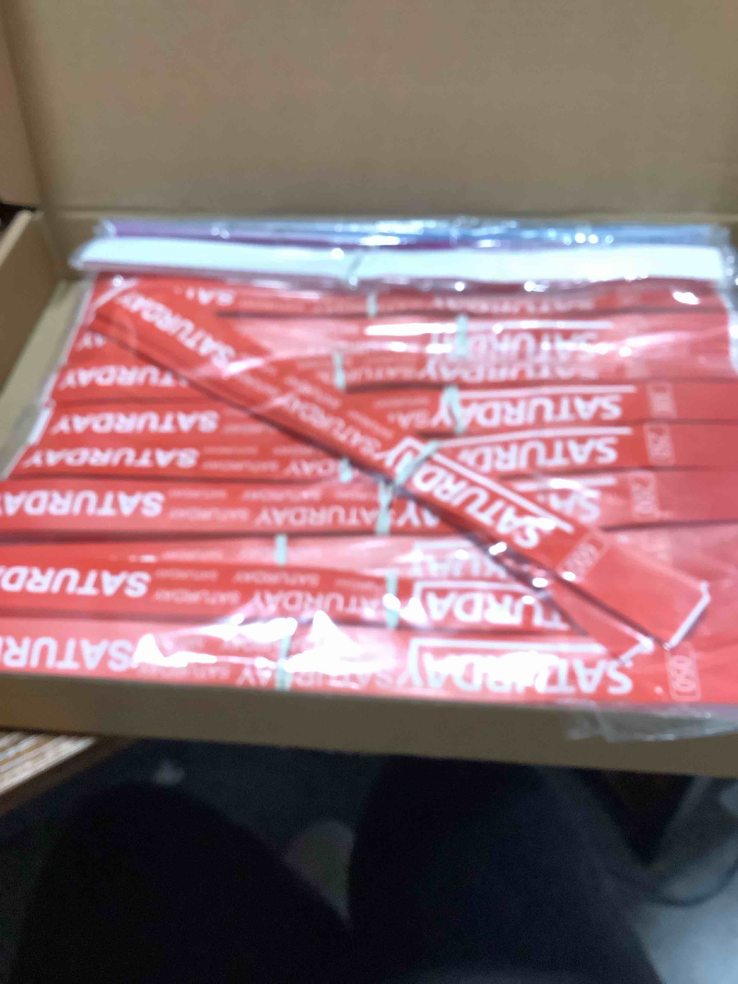 Condition photo showing Good Condition for Henoyso 1800 Pcs Paper Wristbands Event Wristbands Numbered Waterproof Wrist Bands for Events Day of The Week Paper Bracelets for Adult, Friday, Saturday, Sunday(Purple, Red, Blue)