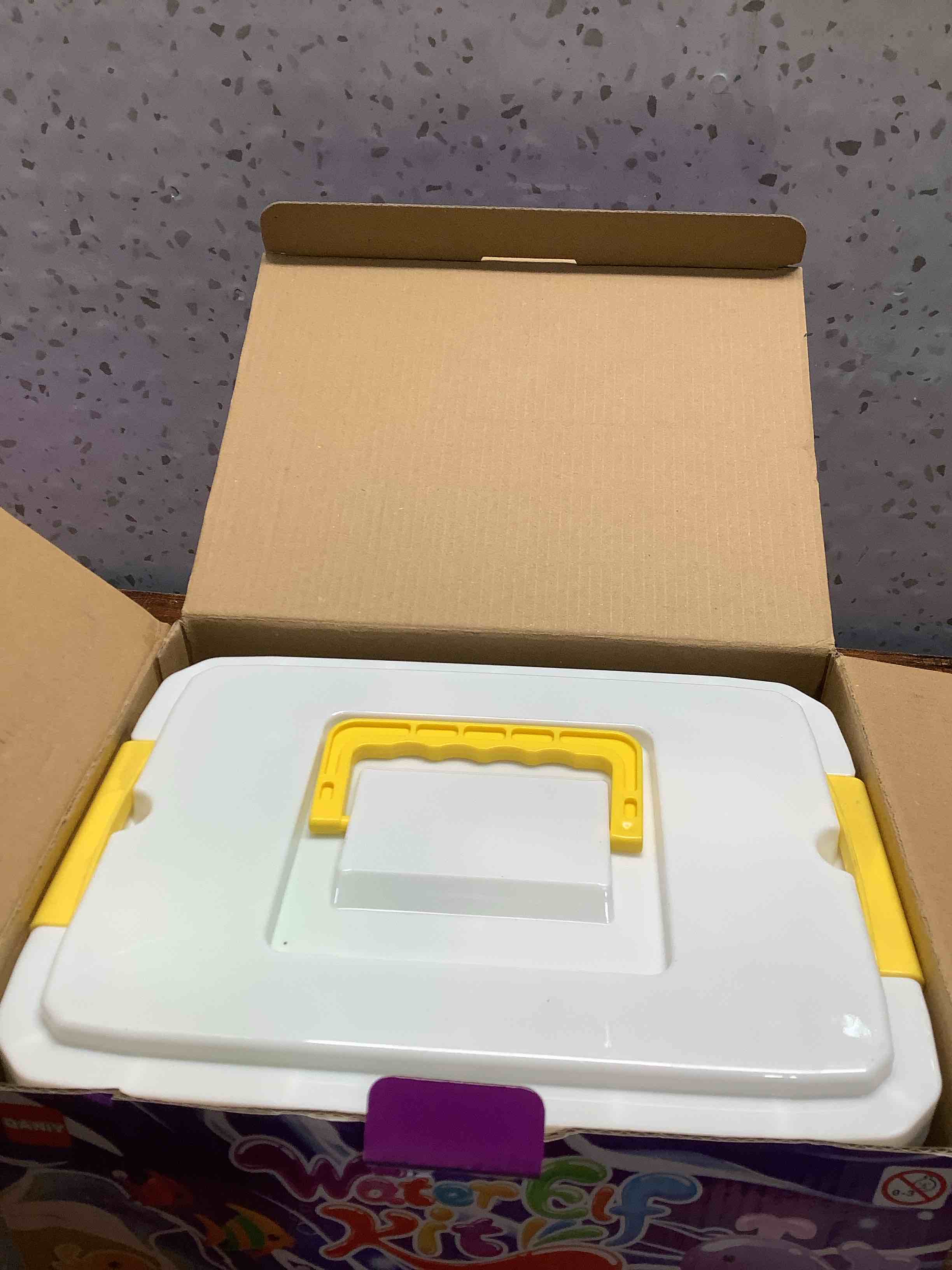 Condition photo showing Good Condition for Magic Water Elf Toy Kit, Crafts for Kids Ages 4-8, Squishy Maker Set with 14 Magic Gels, 12 Shape Molds, Aqua Fairy, Magic Water Elf, Children's DIY Magic Water Gel Kit, Magic Elf Water Toy for Kids