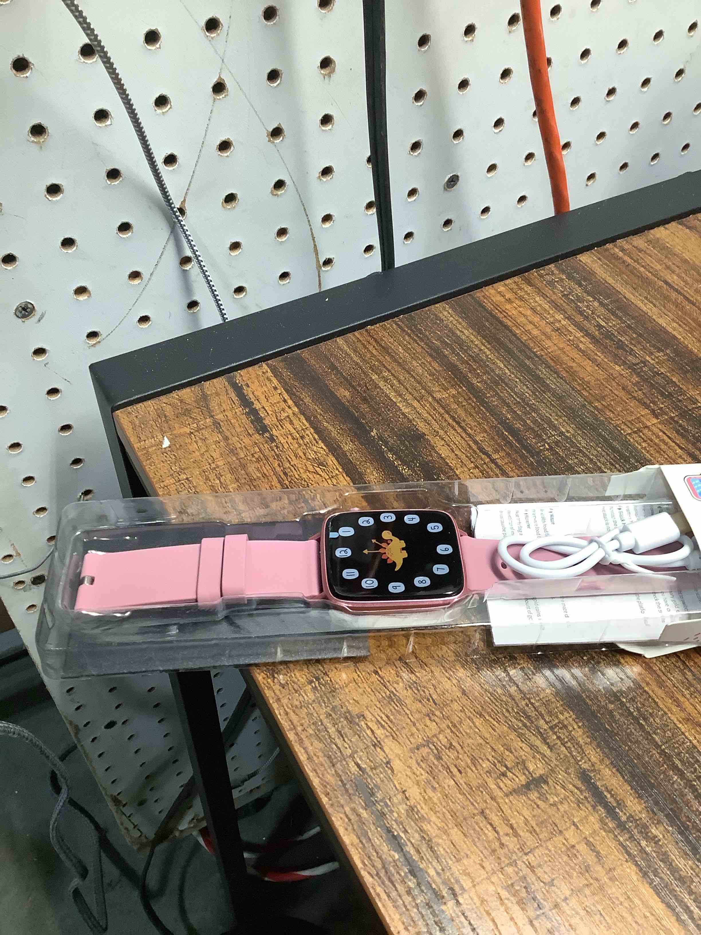 Condition photo showing Good Condition for Kids Watch for Girls 4 5 6 7 8 9 10 Years Old Gifts, Smart Watch for Kids with 26 Puzzle Games, HD Touch Screen, Flashlight, Learn Cards, Audiobook, Toddler Toys Christmas Birthday Gifts Pink