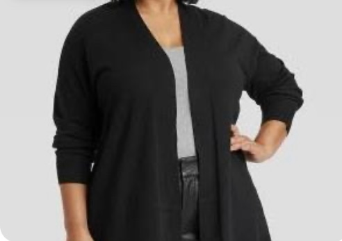 ava & viv soft tan cardigan size 3x