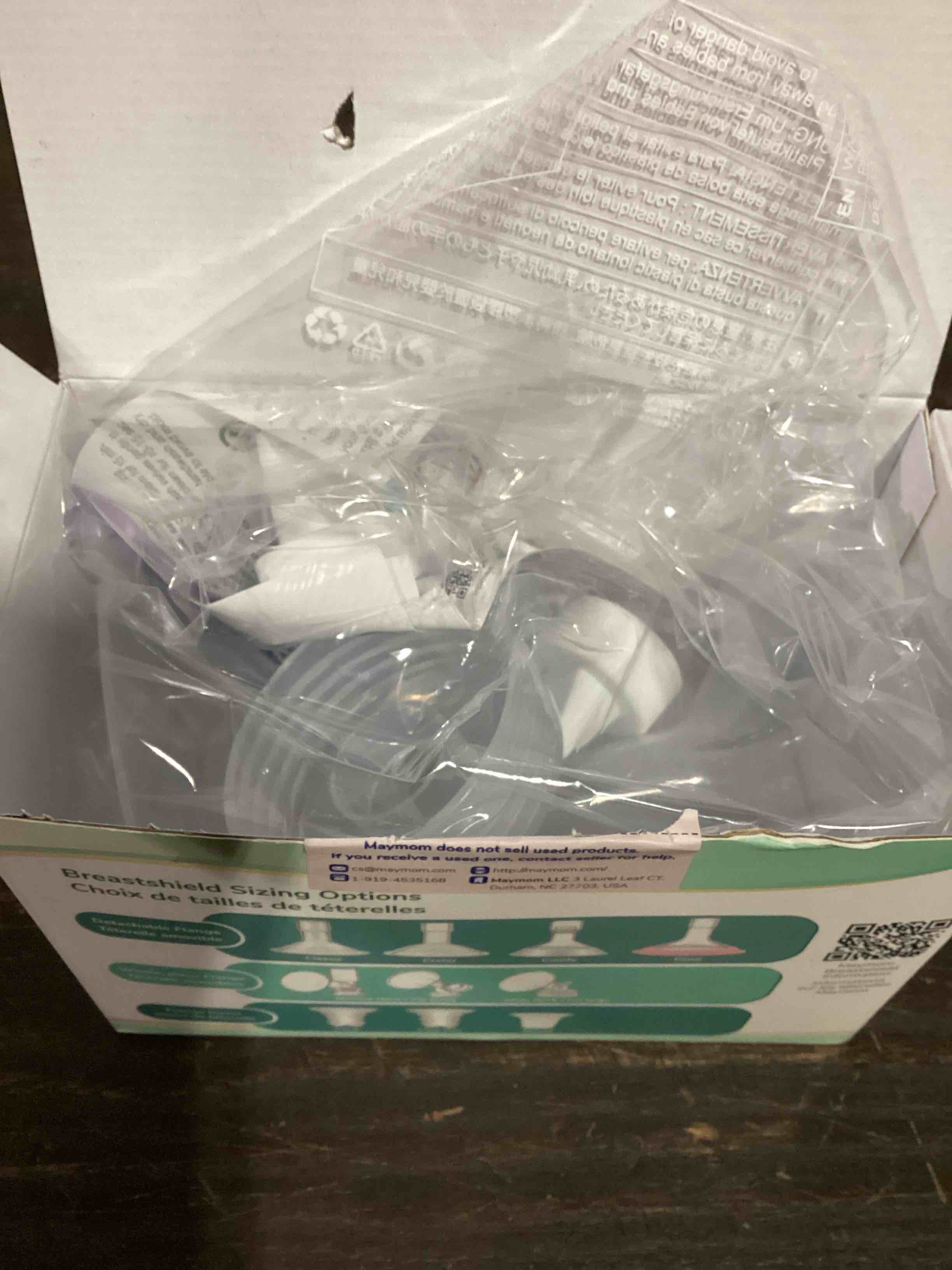Condition photo showing Good Condition for maymom 17mm flange and duckbill valve compatible with spectra s1 spectra s2 spectra 9 plus not original spectra pump parts replace spectra s2 pump parts spectra flange spectra duckbill valve white valve 17mm flange