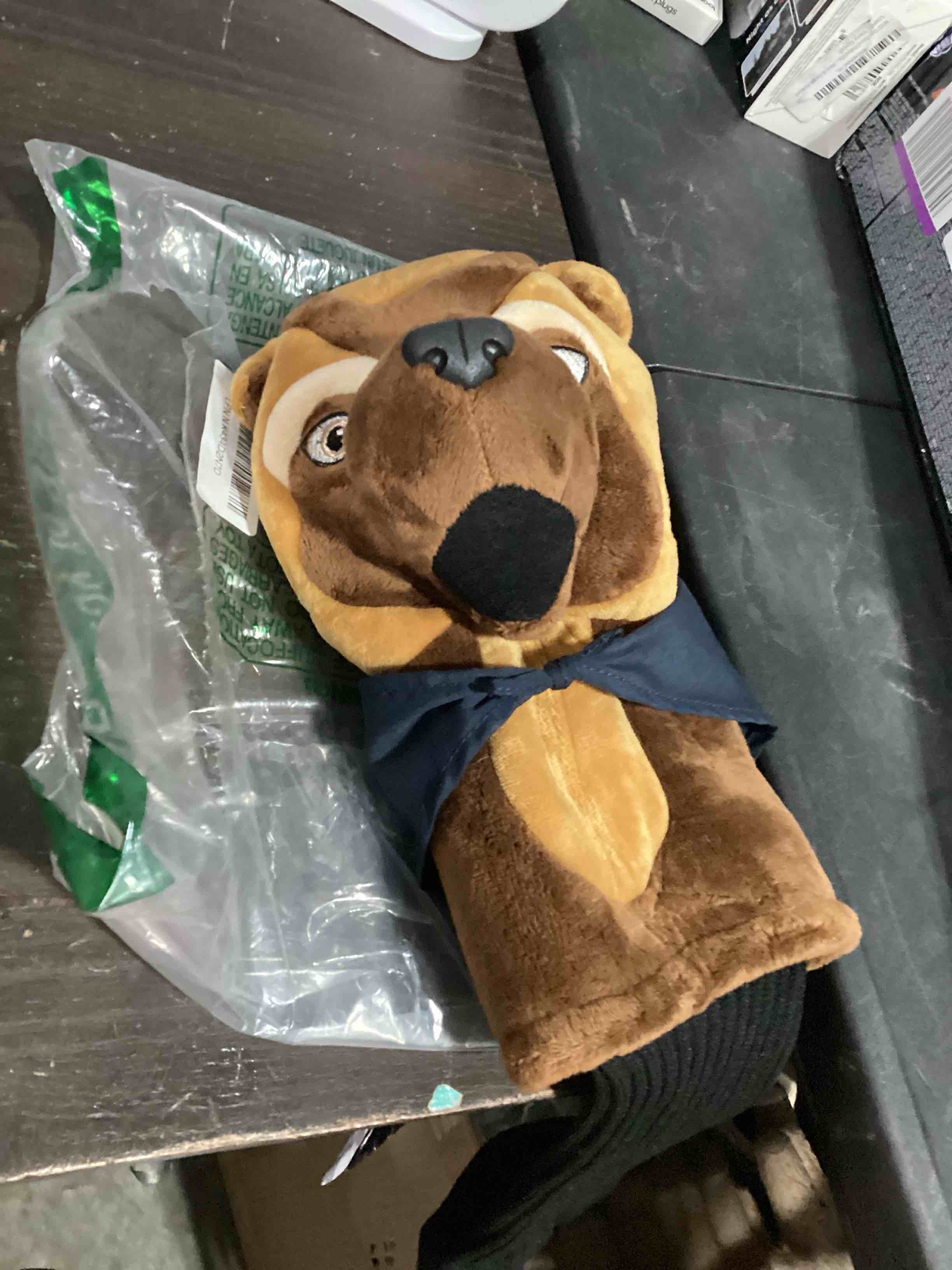 Condition photo showing Good Condition for michigan wolverines plush mascot headcover