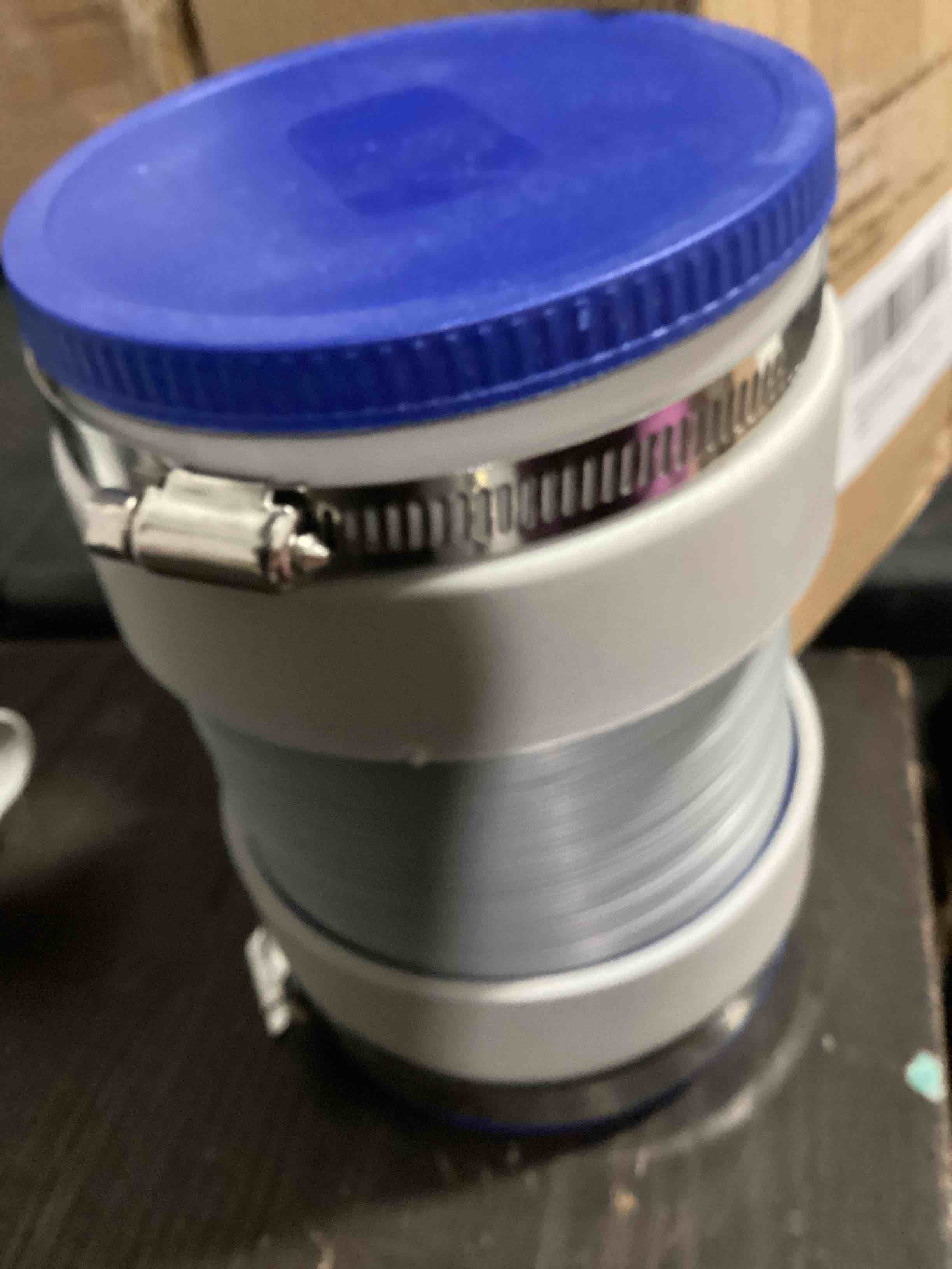 Condition photo showing Good Condition for 5ft dryer vent hose 4 inch, 6-layer heavy duty aluminum flexible dryer duct with rubber seal connectors, easy-install heat resistant dryer exhaust hose for tight spaces, universal dryer hose vent kit 4 inch 5 feet dark grey