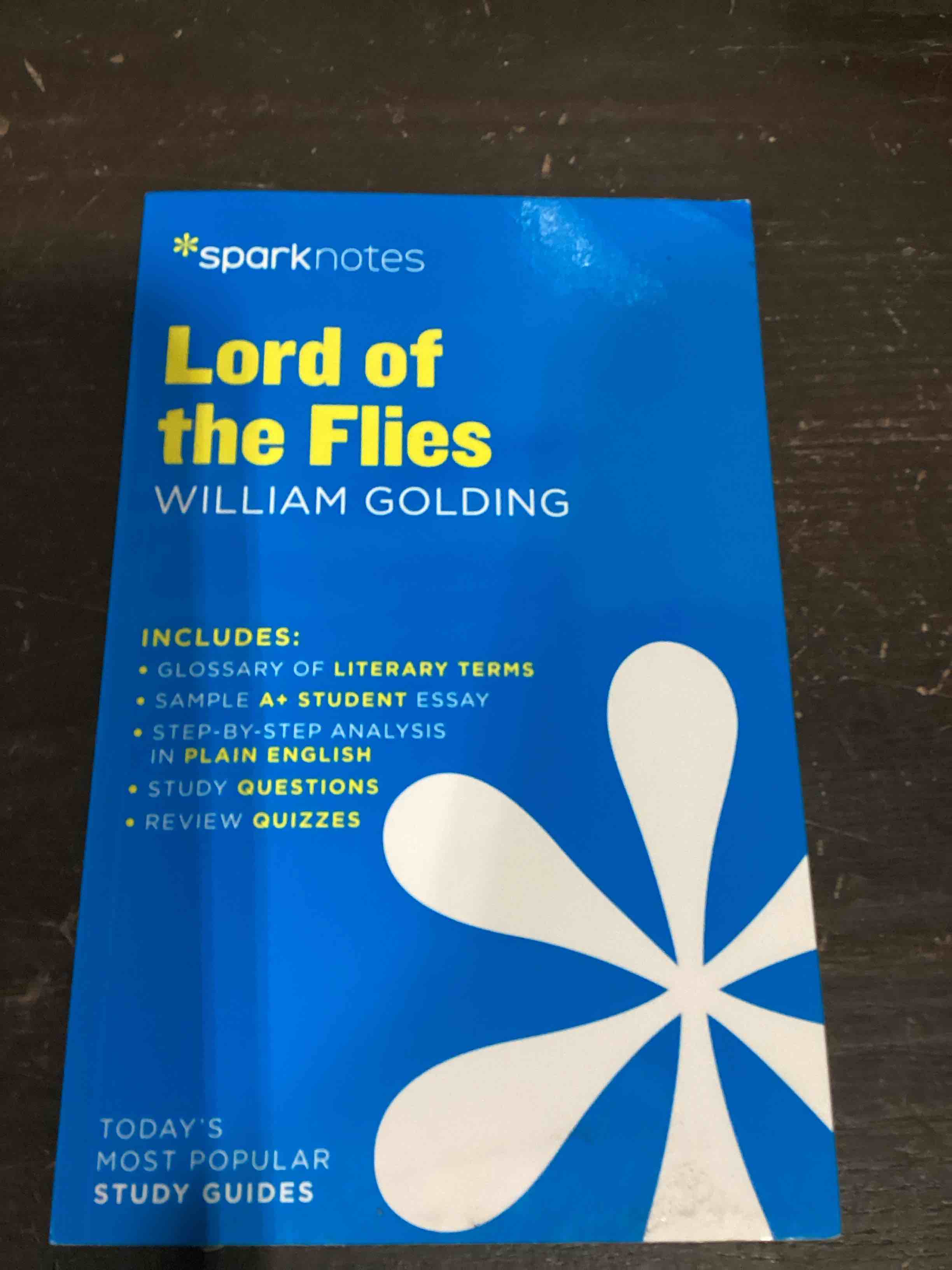 Condition photo showing Good Condition for lord of the flies by william golding (sparknotes literature guide) by sparknotes editors (7-mar-2014) paperback