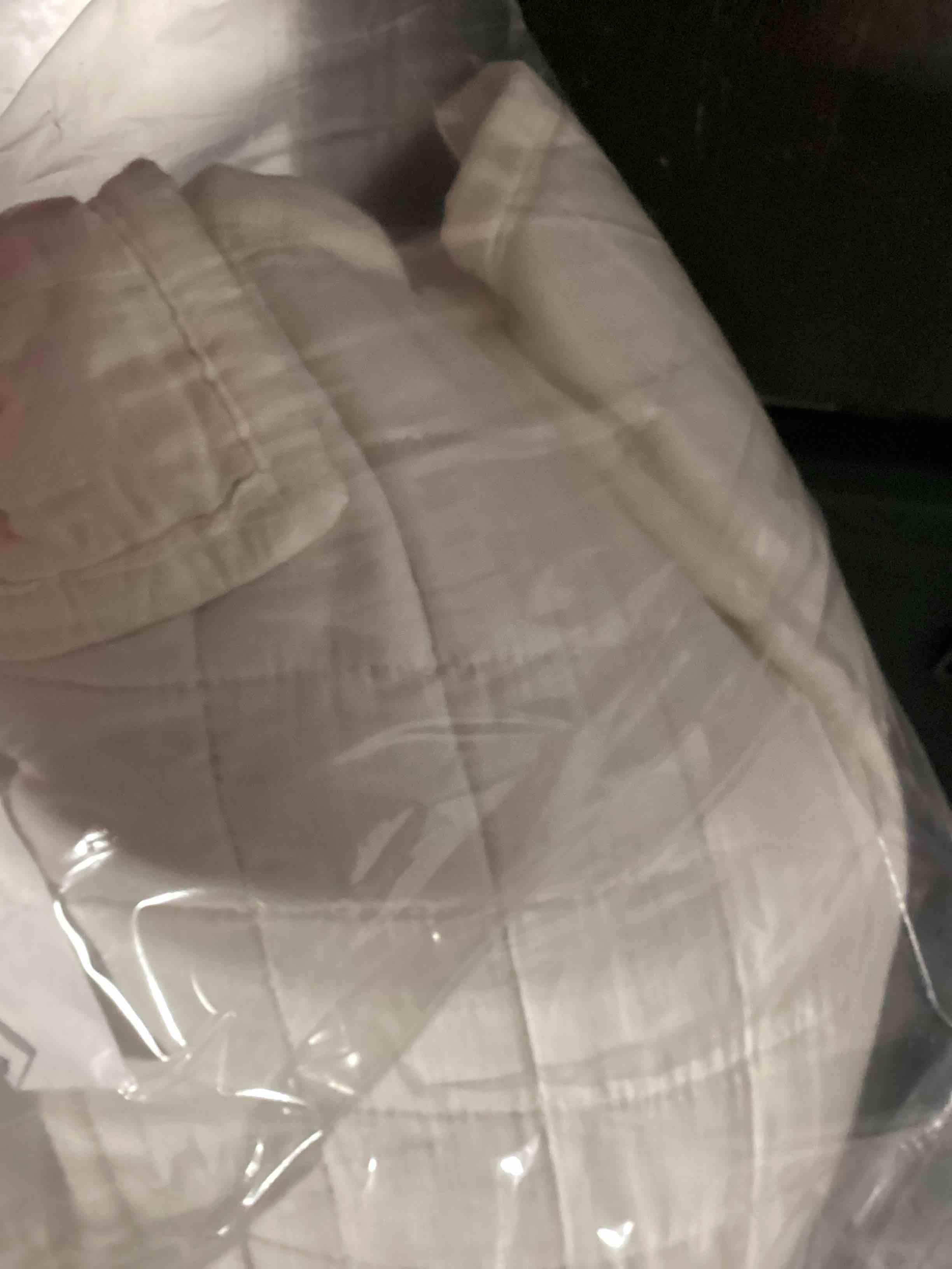 Condition photo showing Good Condition for jeremiah brent home 36"x14" box rice stitch gauze oversized oblong accent pillow cream