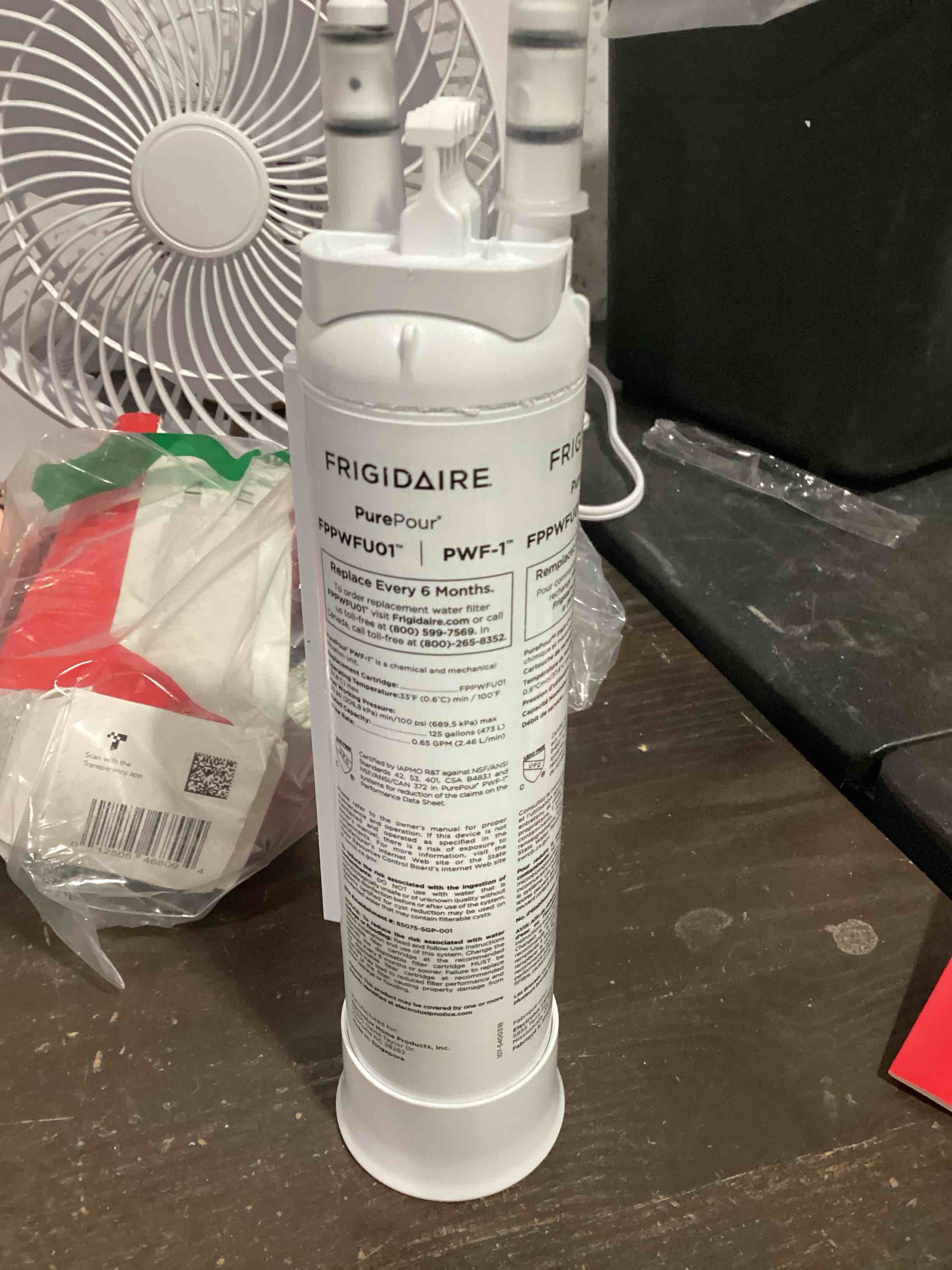 Condition photo showing Good Condition for frigidaire fppwfu01 purepour pwf-1 water filter 1 count (pack of 1)