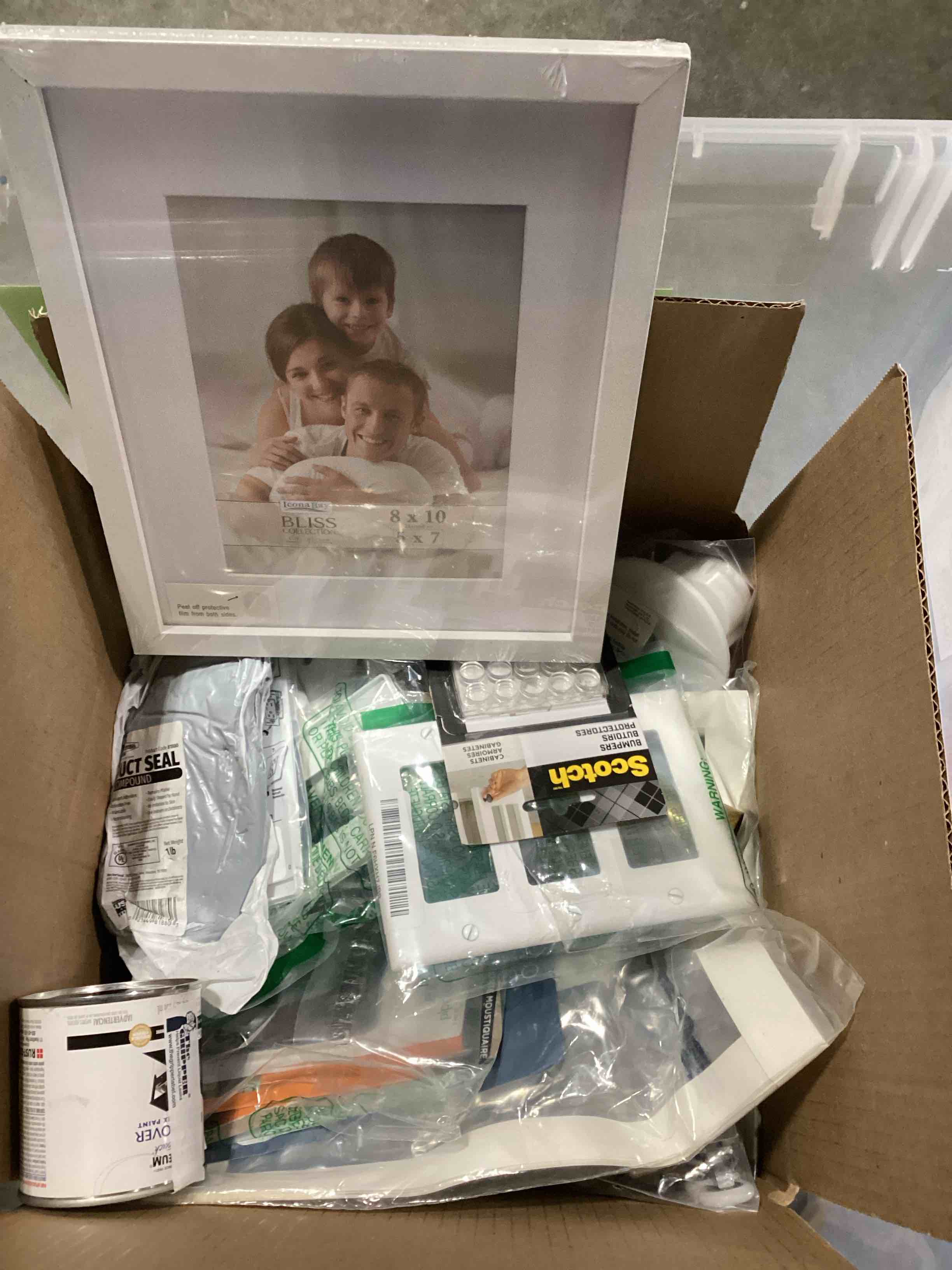 Condition photo showing New/Like New for home improvement! mystery box?!