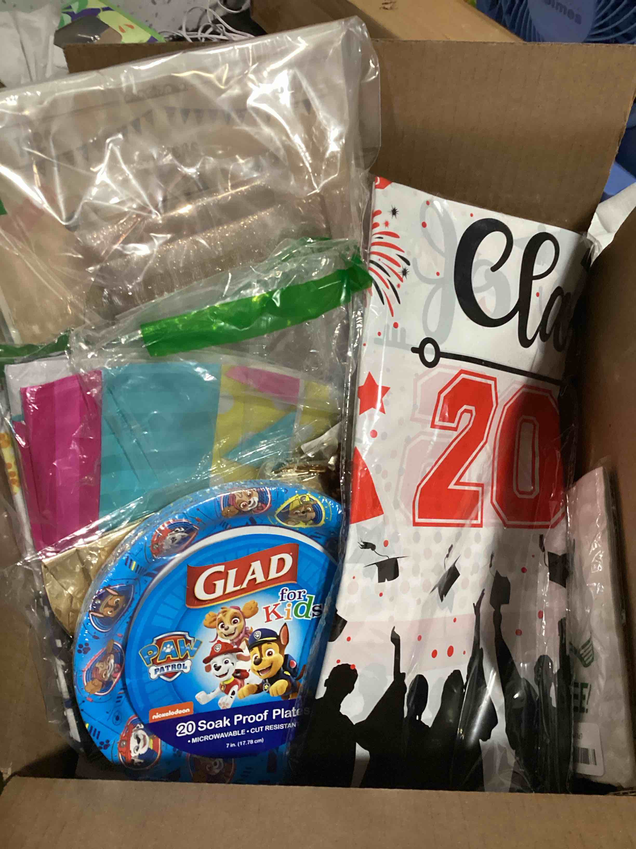 Condition photo showing New/Like New for party time! mystery box?!
