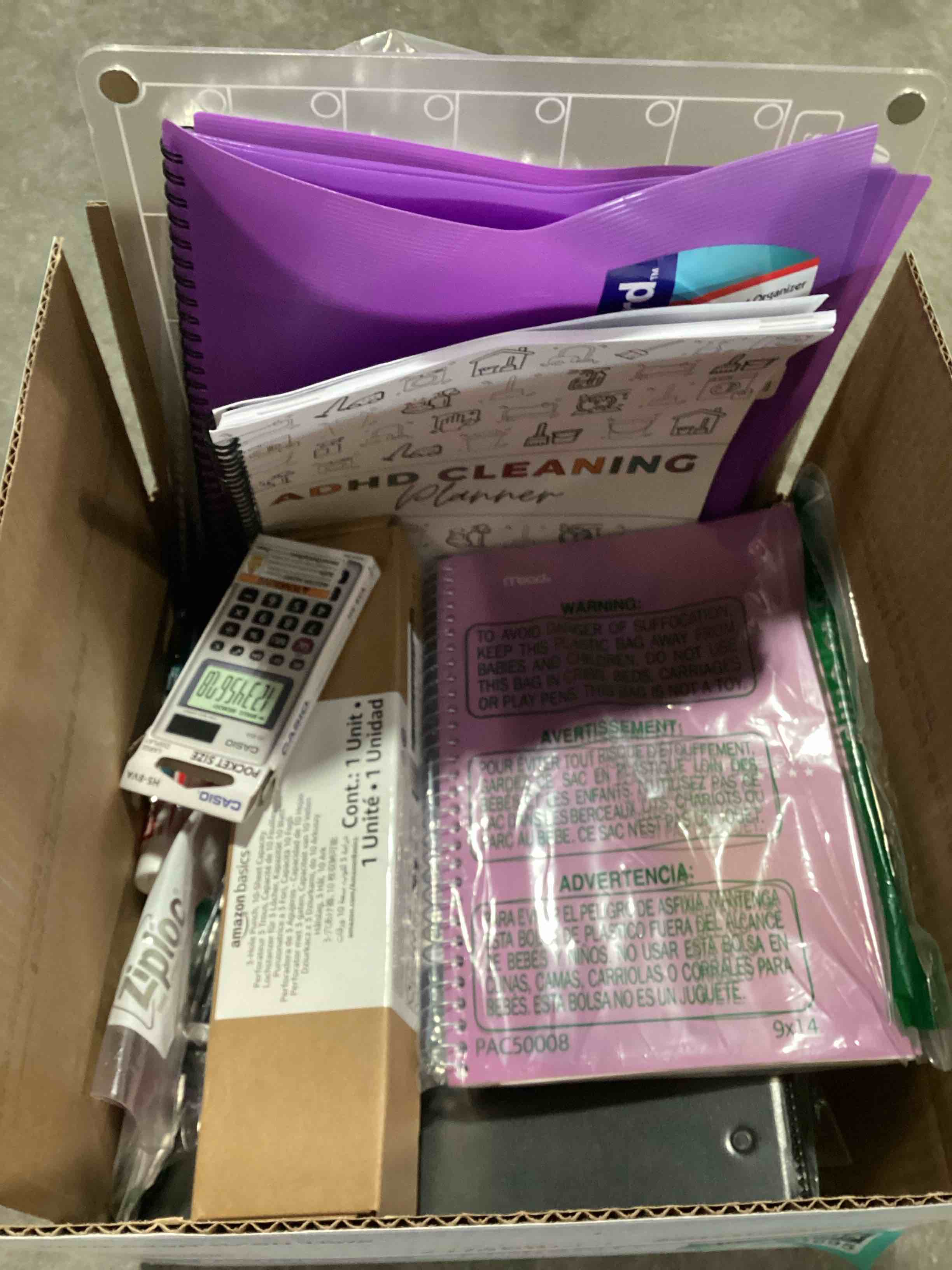 Condition photo showing New/Like New for back to school! mystery box?!