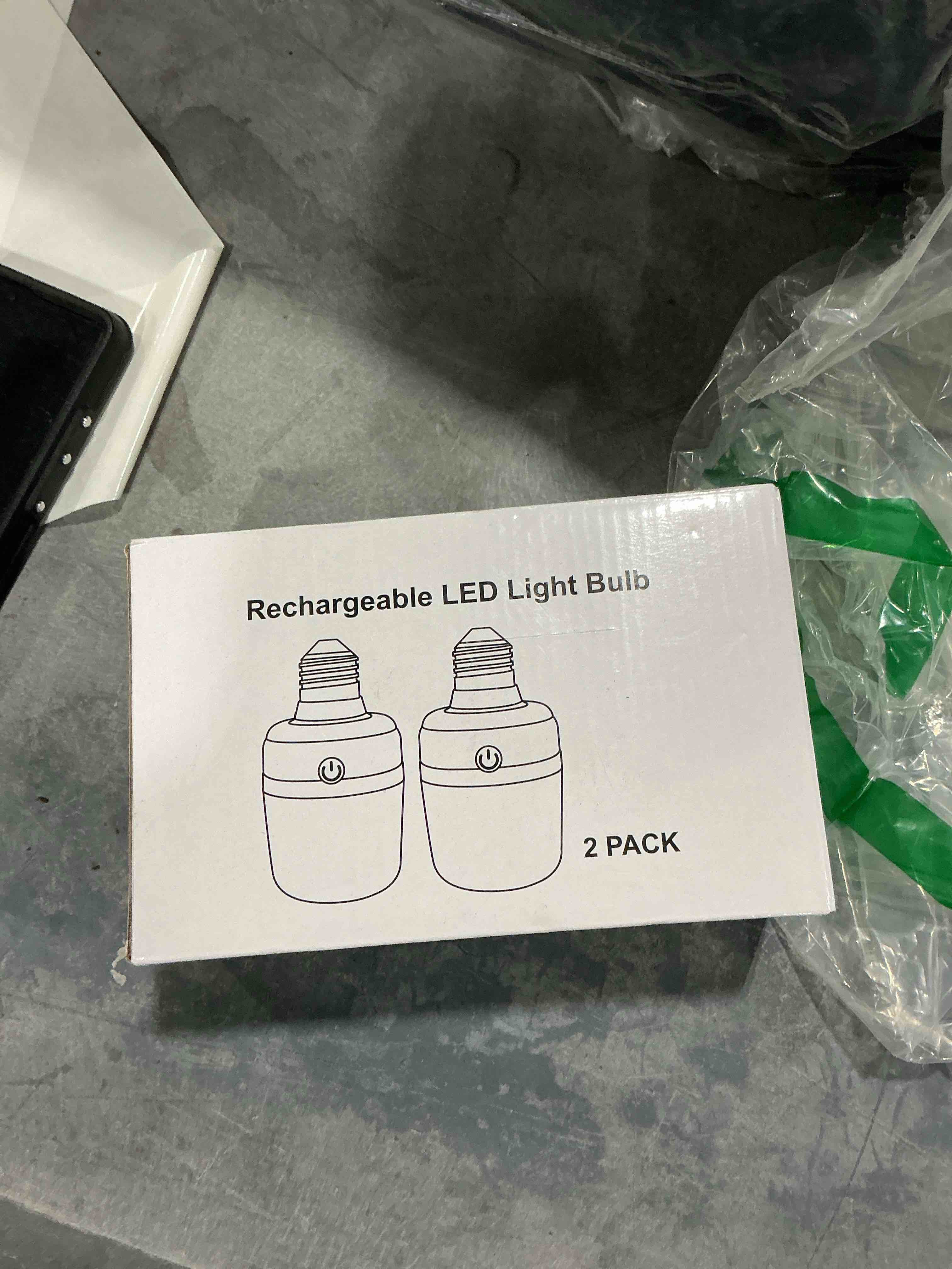 E26 Rechargeable Light Bulbs with Remote and Timer, Battery Backup Bulb with 12 Colors and Brightness Dimmable, 2300mAh 40W Equivalent LED Light Bulbs for Lamps Sconces Camping, 2 Pack