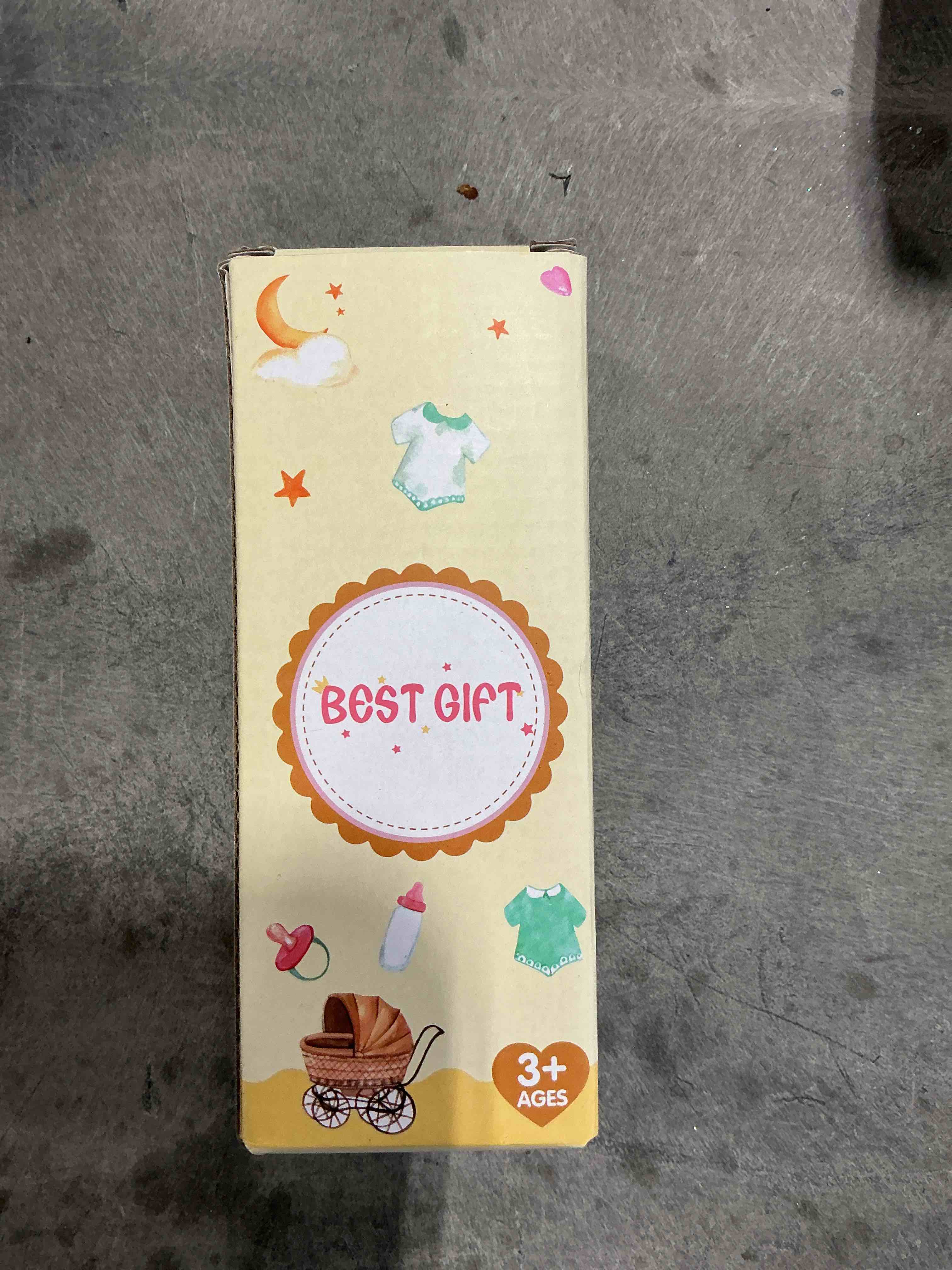 Condition photo showing New/Like New for BABESIDE 3 Set Alive Baby Doll Clothes for 10-12 Inch Dolls, Doll Clothes Outfits, Baby Doll Accessories Romper Suit, Coat and Hat for Newborn Baby Dolls, for Boys&Girls