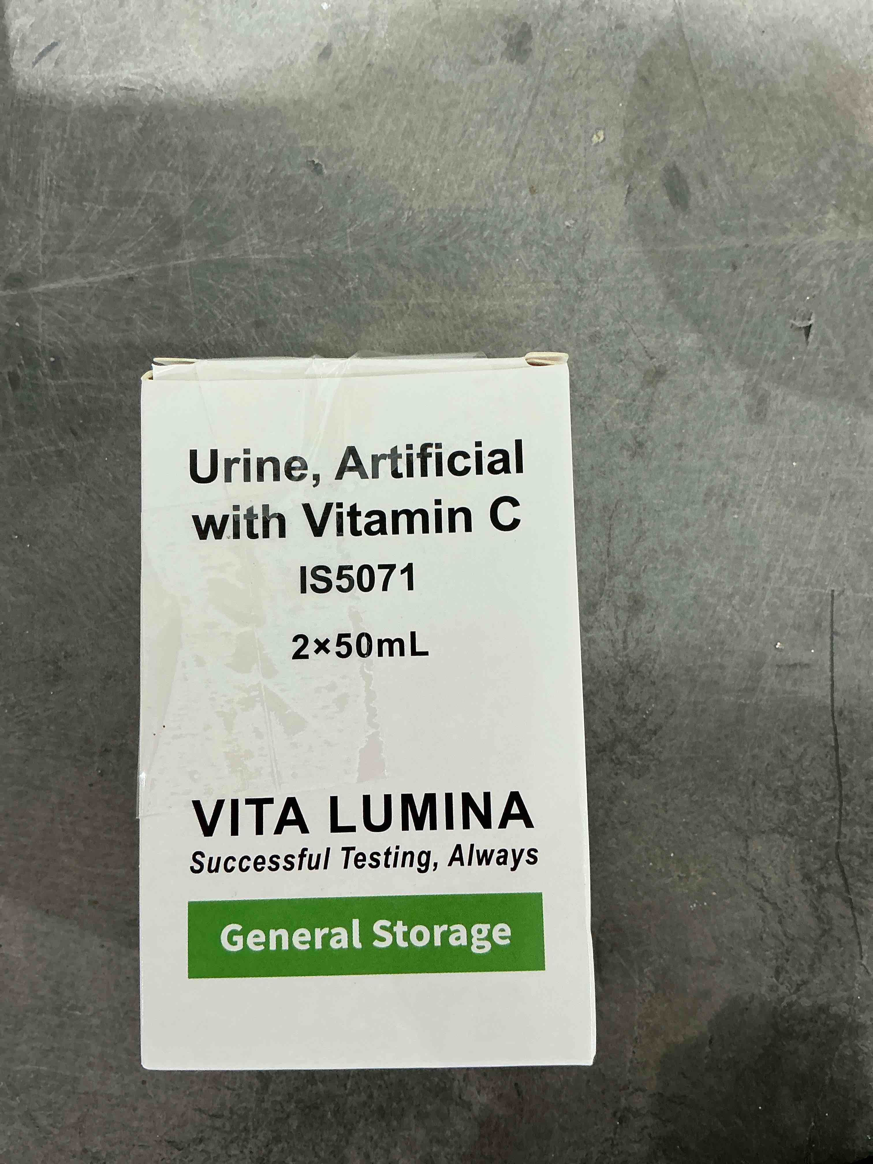 Condition photo showing Good Condition for 50mL x 2 Pouches - Understanding Urinalysis - Synthetic Sub Solution with Vitamin C - for Education and Learning