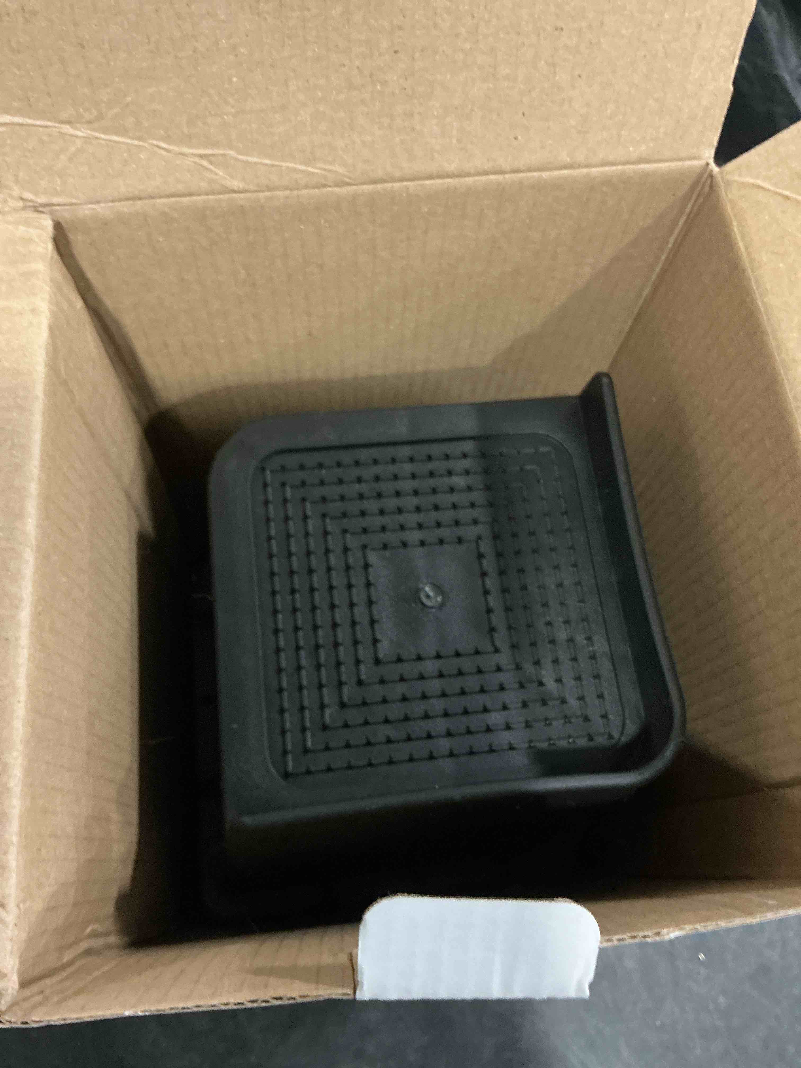 Condition photo showing Good Condition for Bed Risers 5 Inch Heavy Duty, Furniture Risers for Bed Desk Table Sofa Couch?Oversized Bed Lifts Risers, Support up to 5000 Lbs(4 Pack Black) Black 4 Pack 5 Inch