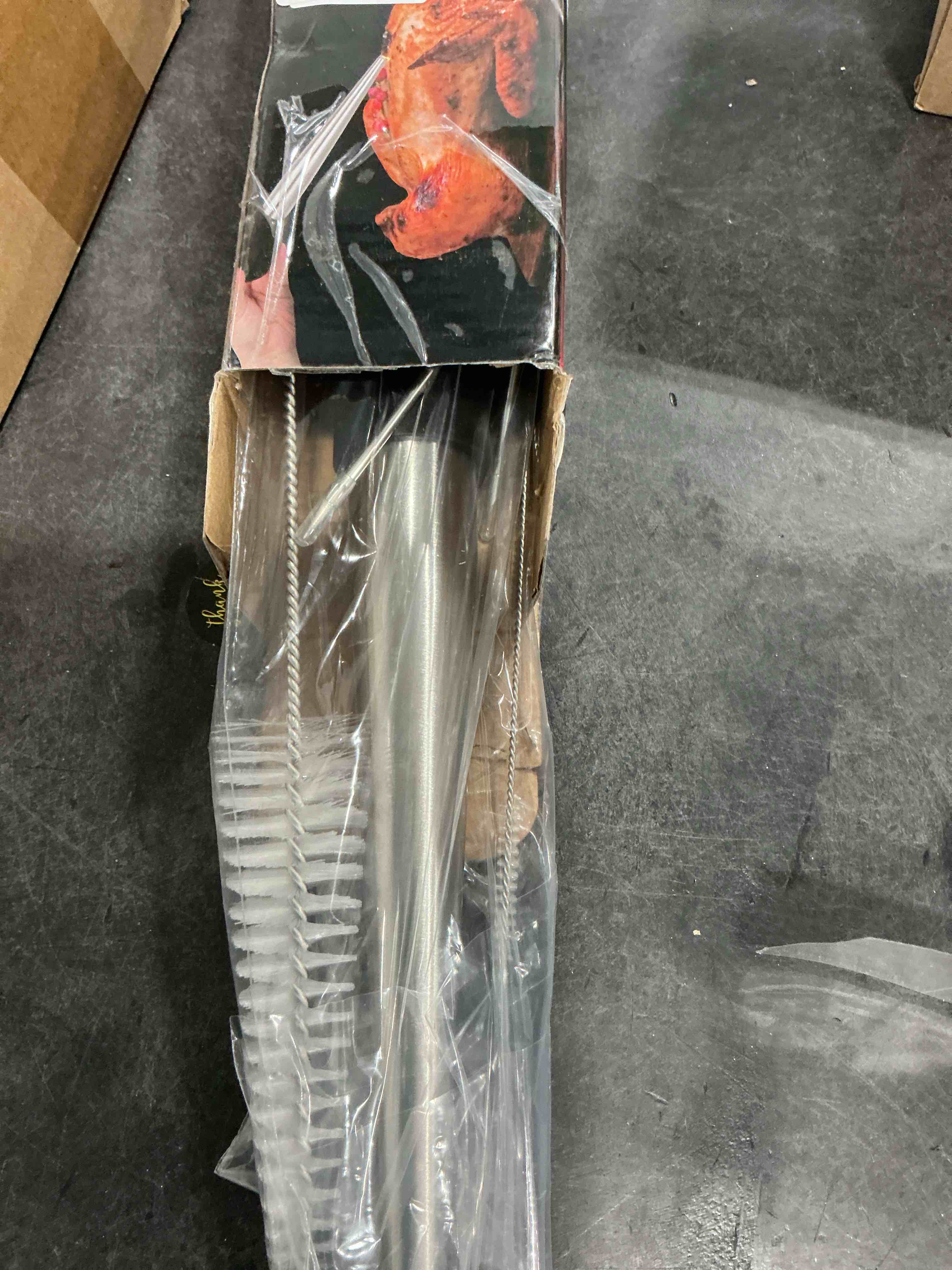 Condition photo showing Good Condition for SCHVUBENR Large Turkey Baster with Cleaning Brush & Needle - Stainless Steel Baster Tool for Cooking - Easy to Use and Clean - Heavy Duty Baster Syringe - Thanksgiving, Christmas Essentials - Black