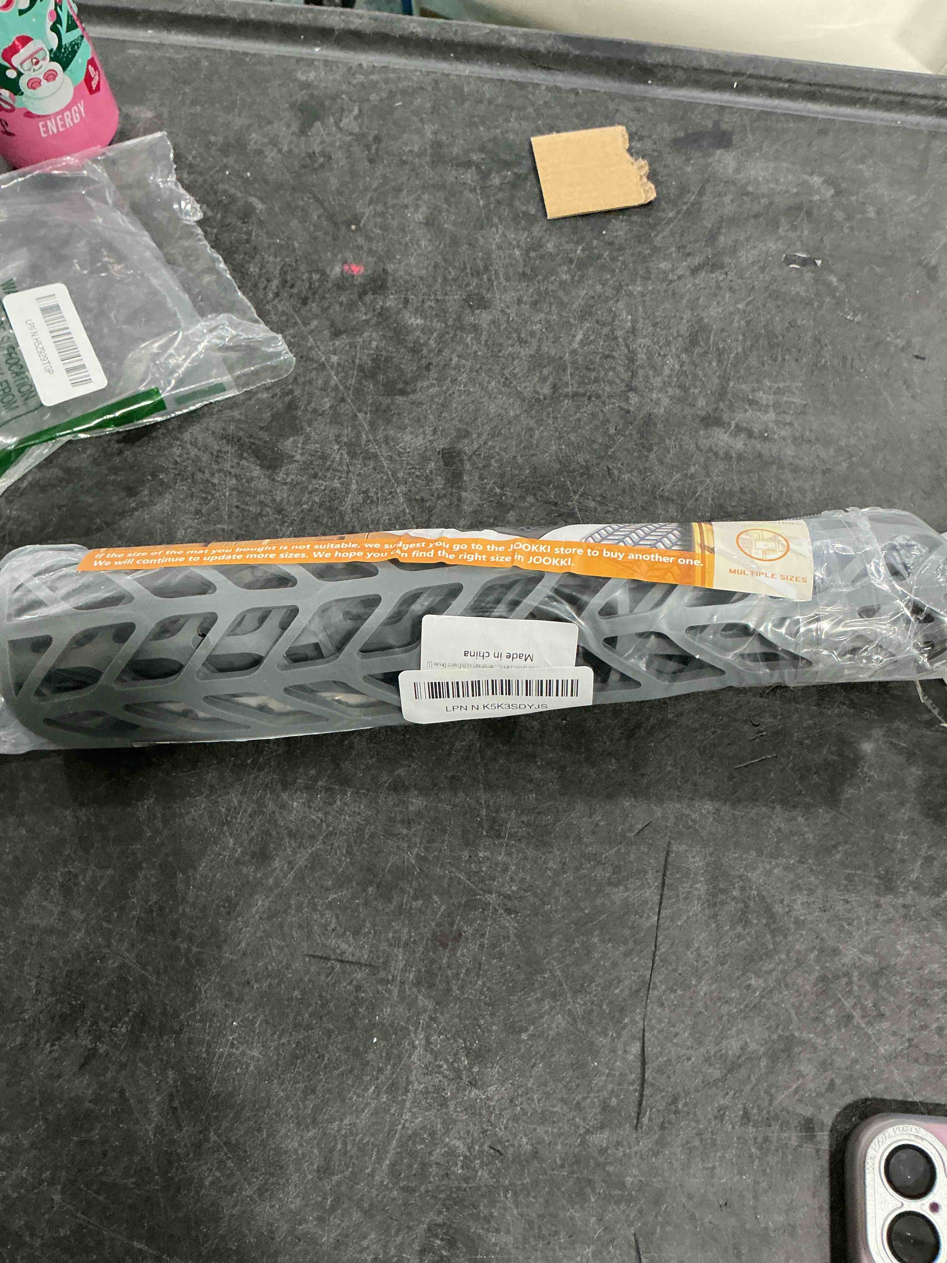 Condition photo showing Good Condition for Sink Protectors for Kitchen Sink 12"13"16"18"19"24"26"28"29"30",Silicone kitchen sink mats protector for bottom of farmhouse sink(16.2"×12.5"Gray) 16.2"x12.5" Gray