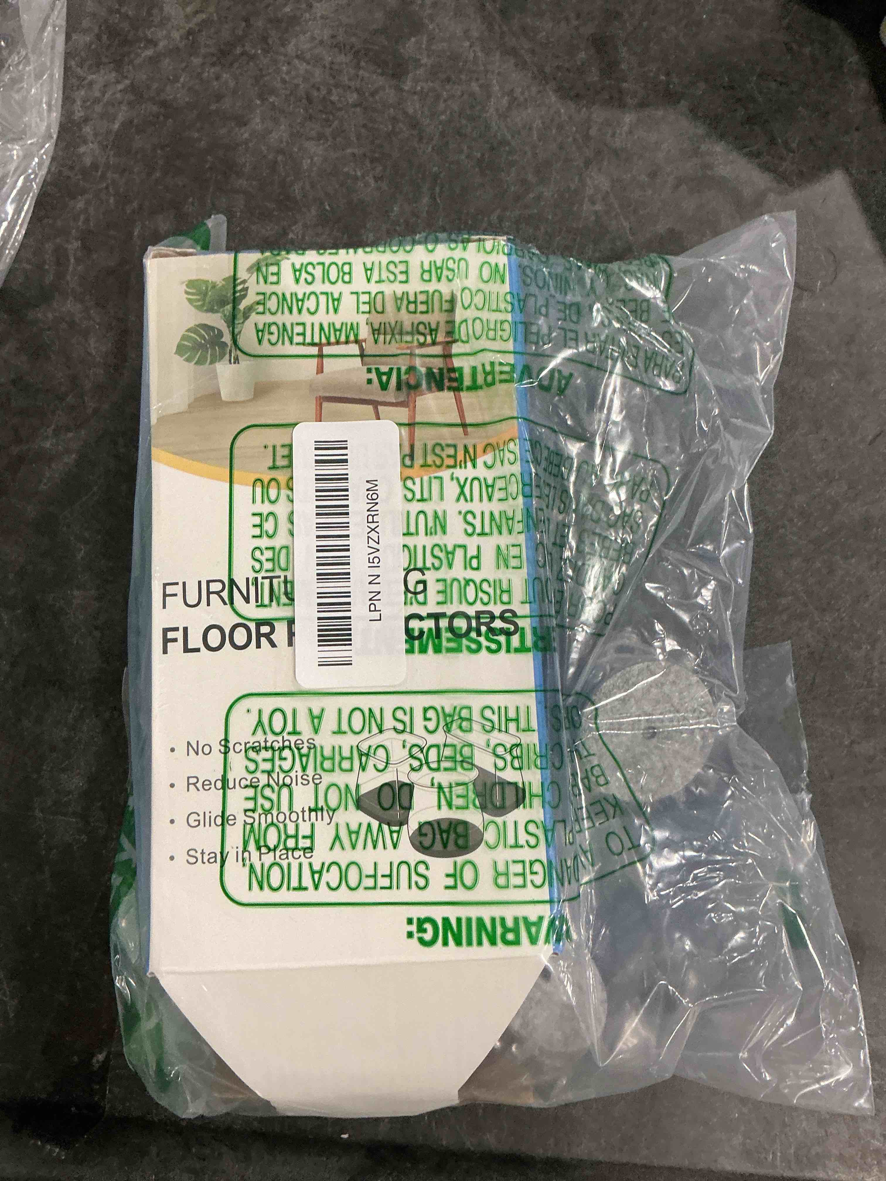 Condition photo showing Good Condition for 32 Pcs Chair Leg Floor Protectors - Silicone Felt Pads, Scratch-Proof & Noise-Free, Easy Smooth Moving, Large Size (Fits Round Chair Legs: 1-5/16" to 2" Diameter)? Universal Large Clear-32pcs