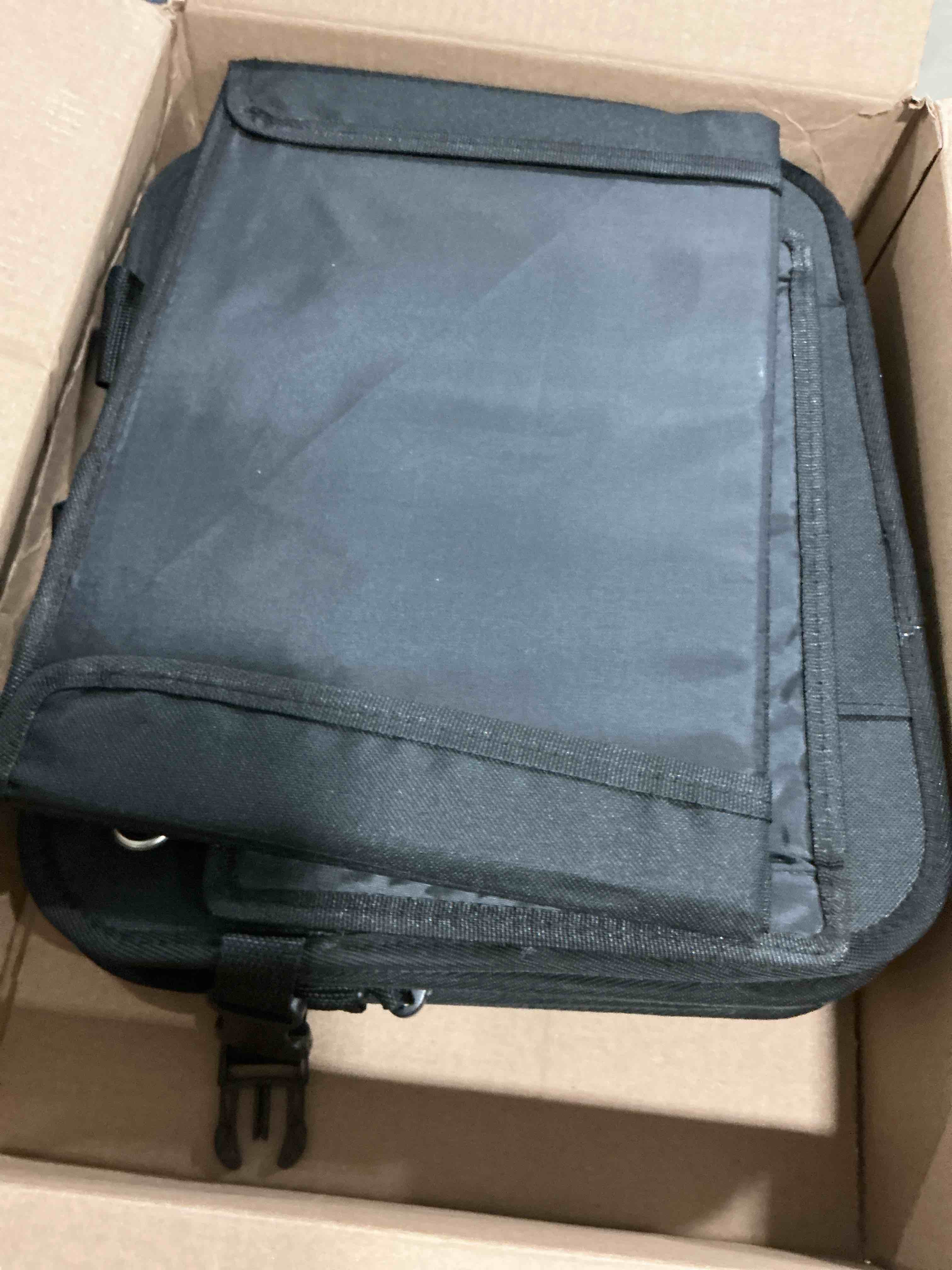 Condition photo showing Good Condition for HAOKAY Car Trunk Organizer with Lid?Heavy Duty Extra Large Premium Black Oxford Multi Compartments Collapsible trunk organizer for SUV, Van, Truck, Sedan, Jeep ?90L 3 Compartments with Lid