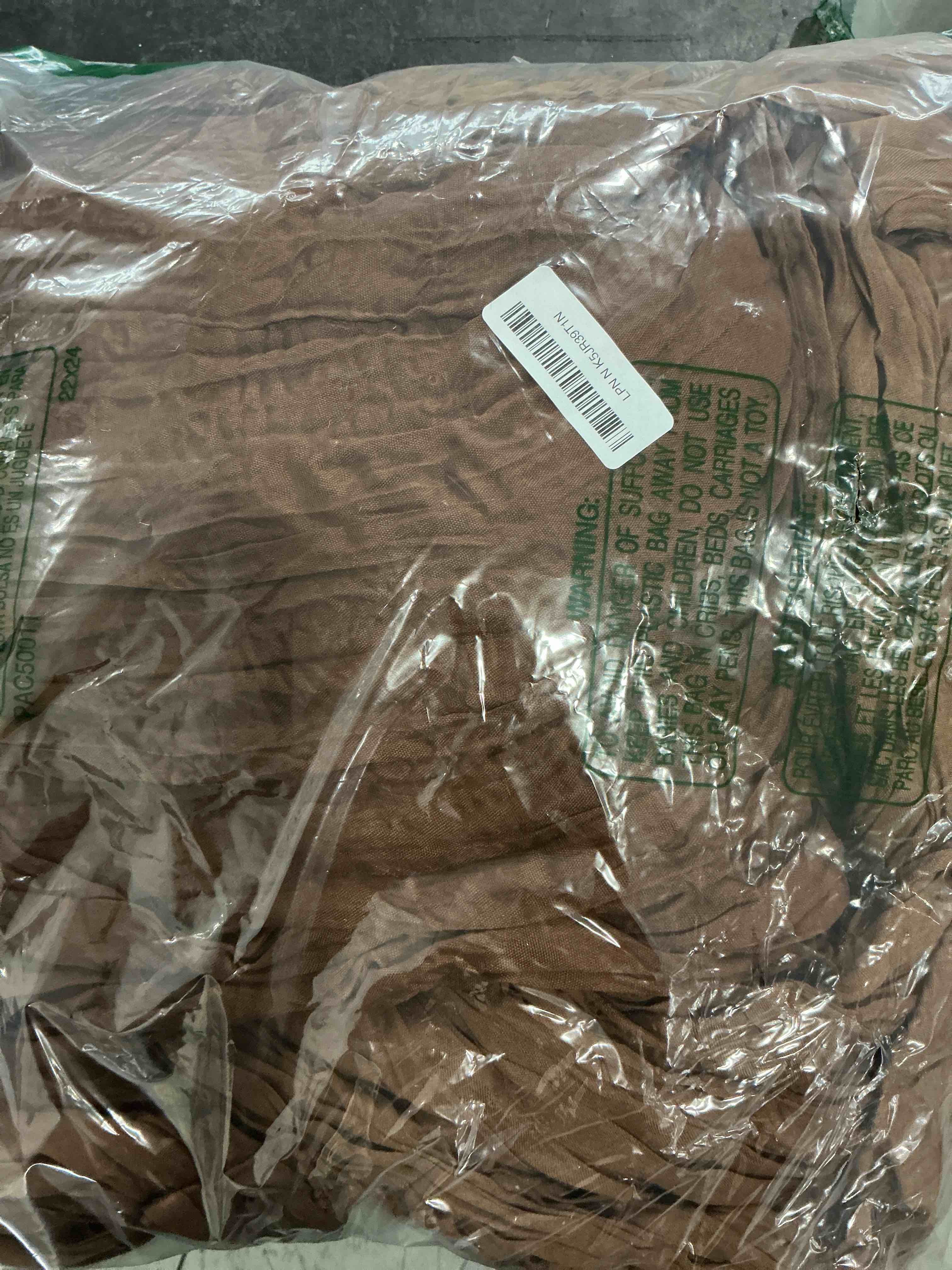 Condition photo showing Good Condition for 100 Pack Brown Cheesecloth Napkins Tan Christmas Cloth Napkins Set of 100 Marron Holiday Dinner Napkins Bulk 21x21 Inches for Wedding Bridal Shower Baby Shower Xmas Parties Brown 21" x 21" (Set of 100)