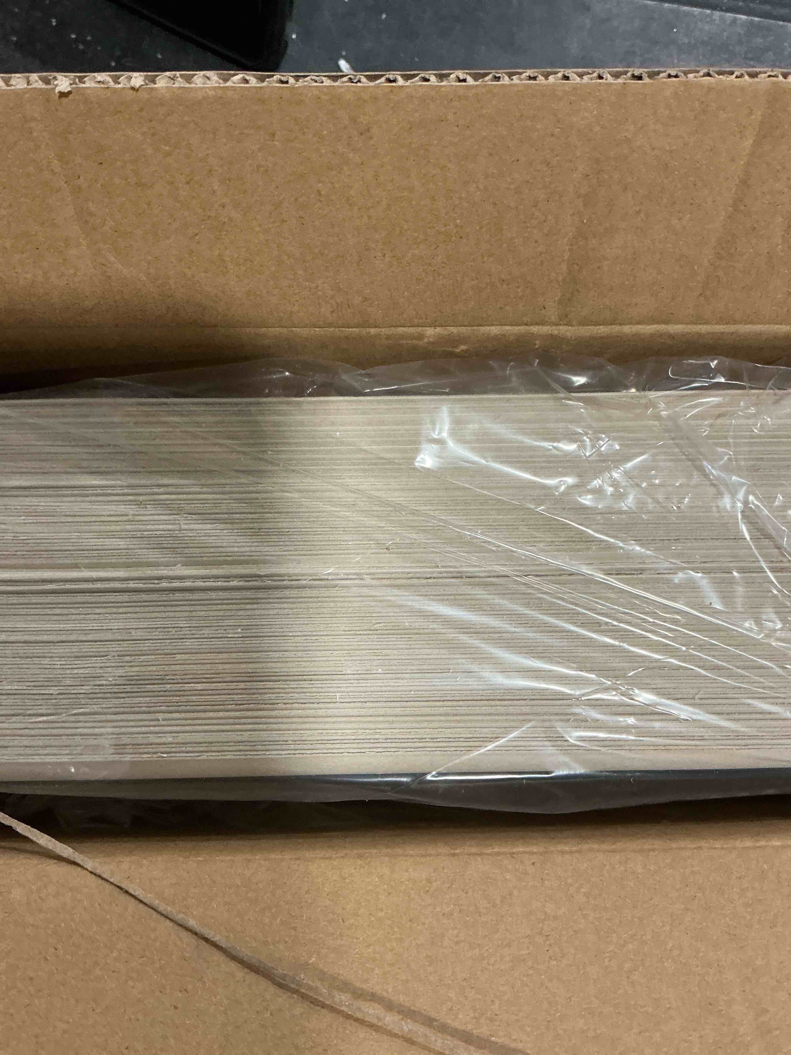 Condition photo showing Good Condition for ECOLipak 100 Pack Compostable Square Plates, 10 inch Disposable Paper Plates Made of Sugacane, Eco-friendly Heavy Duty Biodegradable Nature-10 inch