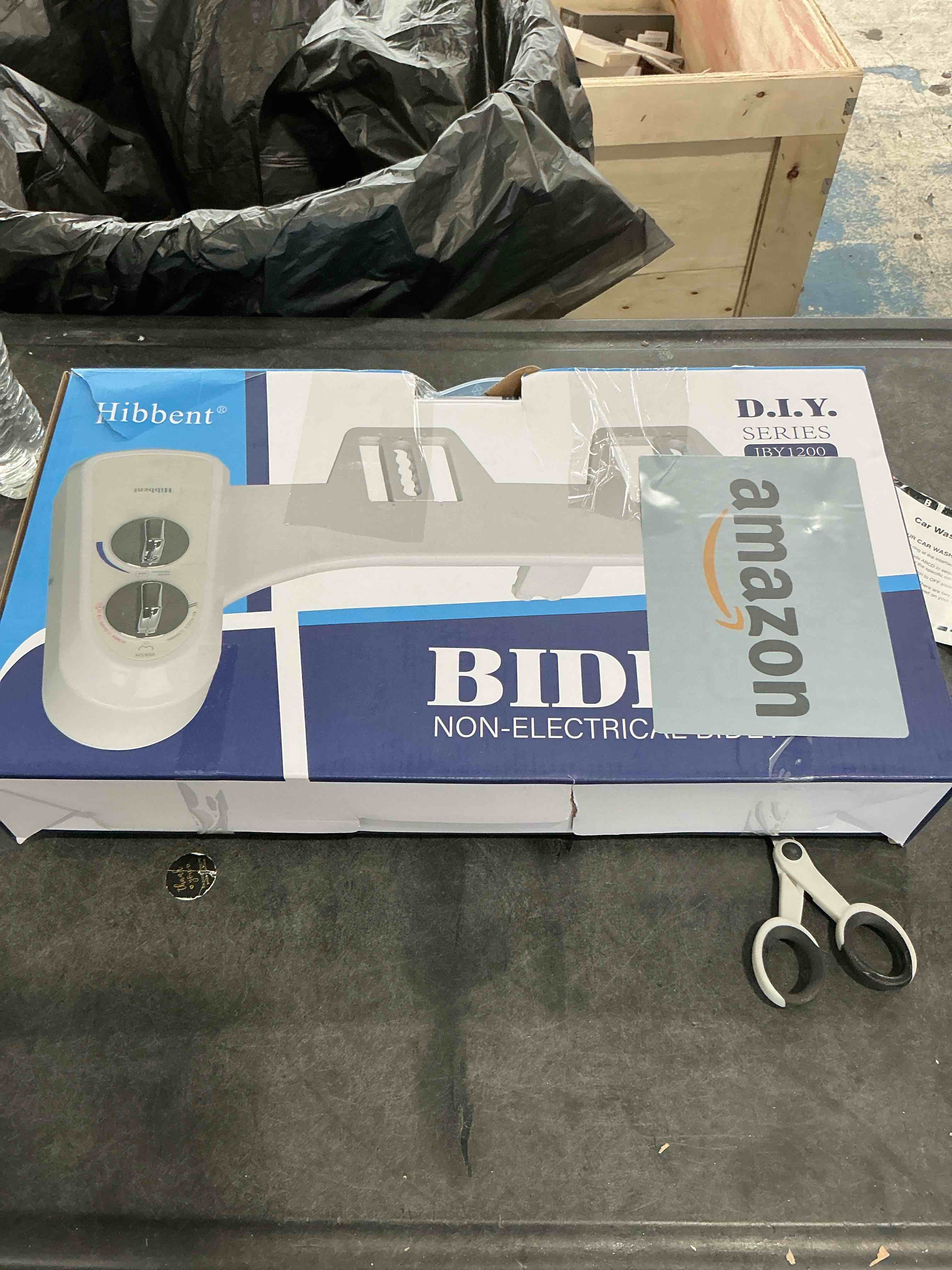 Condition photo showing Good Condition for Hibbent Bidet Attachment for Toilet, Self Cleaning Dual Nozzle, Hot & Cold Water Spray Non-Electric Mechanical Bidet Toilet Seat for Rear or Female Washing Sanitizing, Adjustable Water Pressure, White